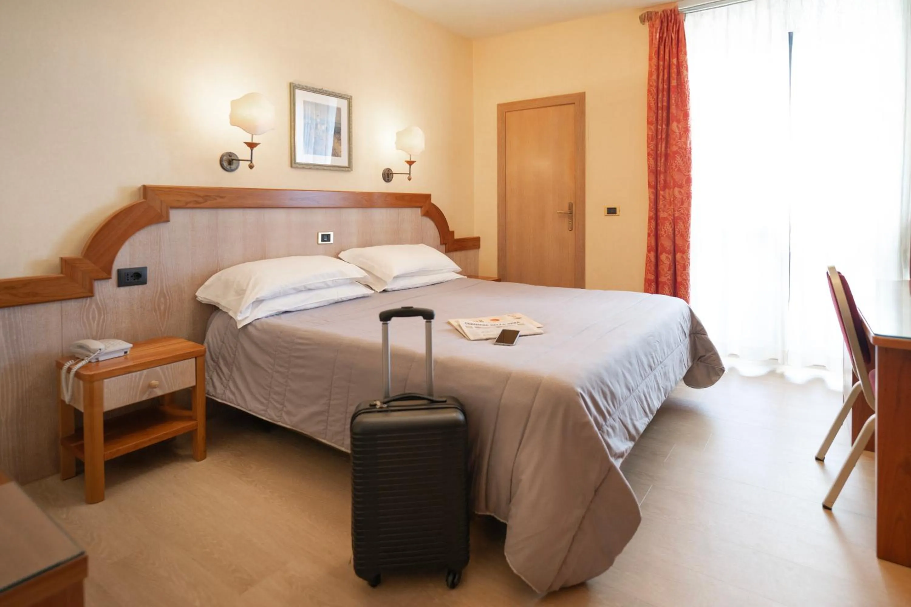 Bed in Hotel Promenade