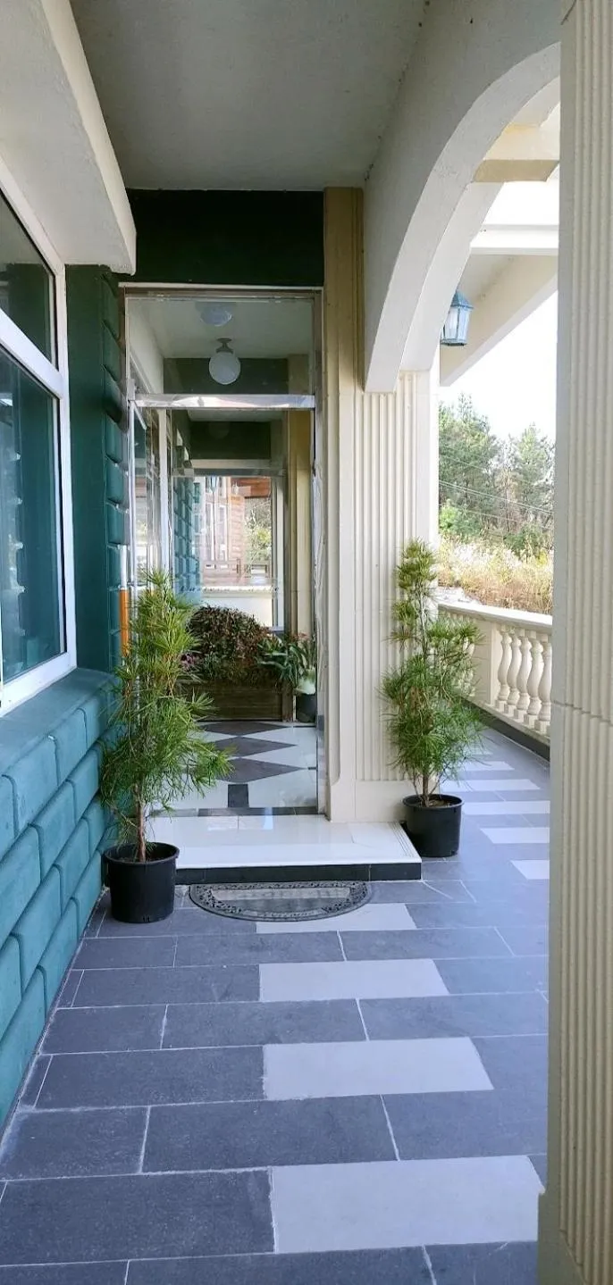 Facade/entrance in Pension Badawa