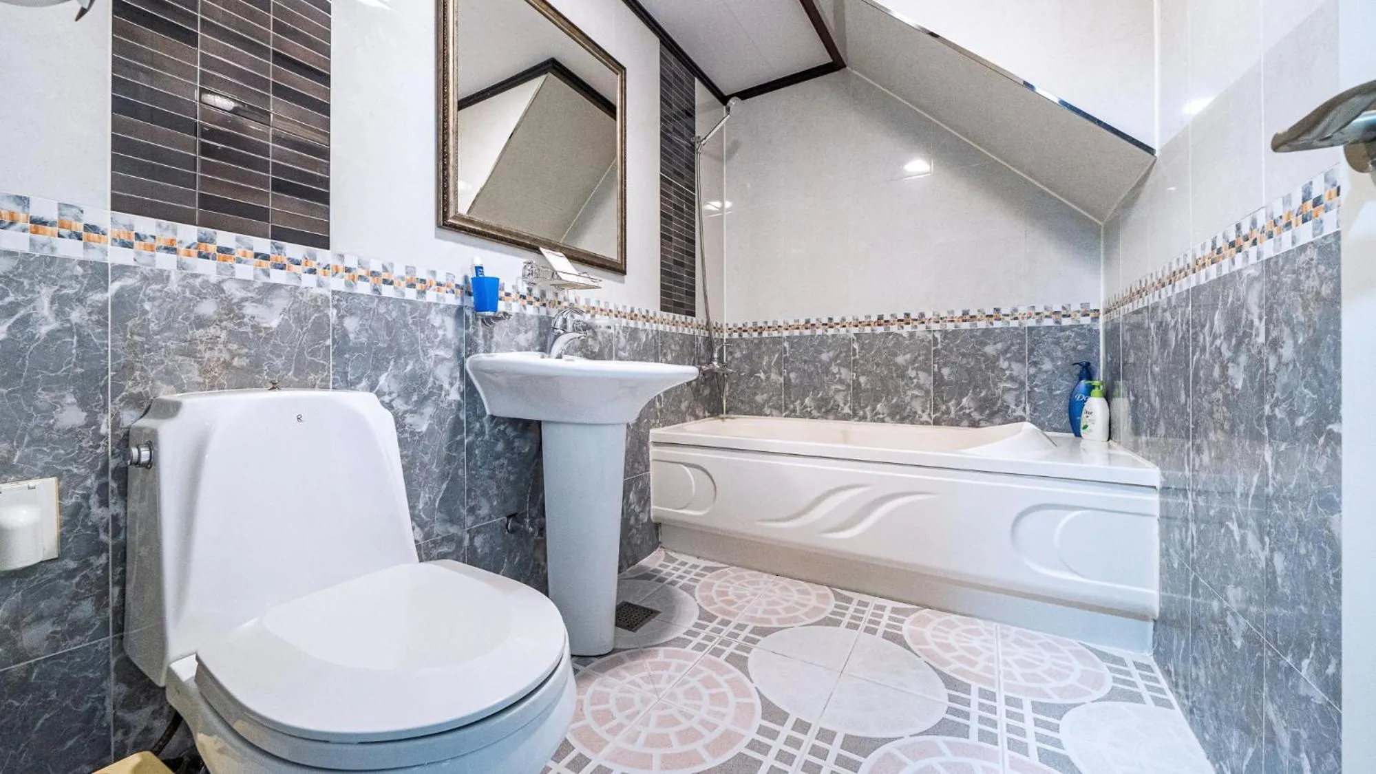 Bathroom in Pension Badawa