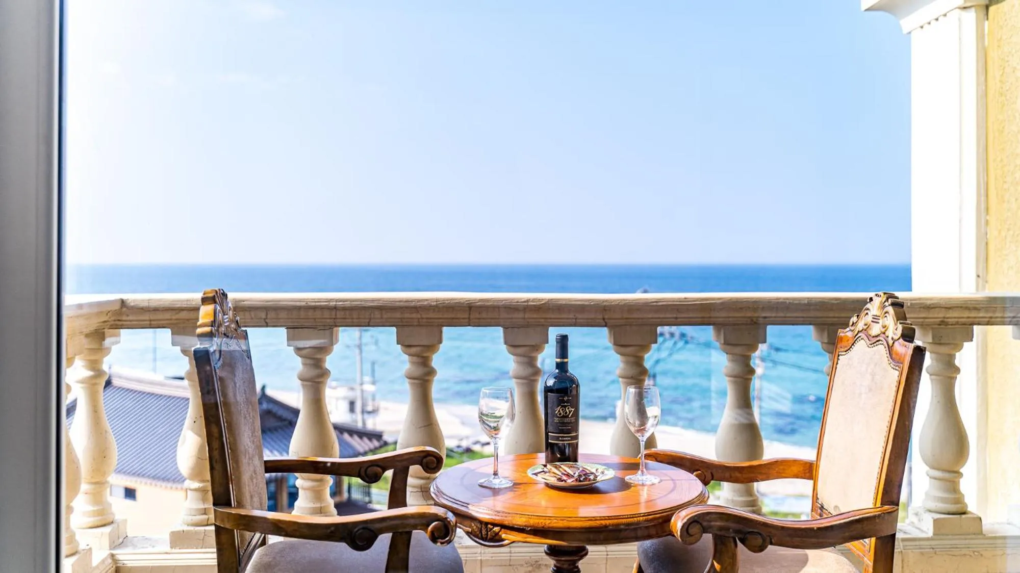 Balcony/Terrace in Pension Badawa