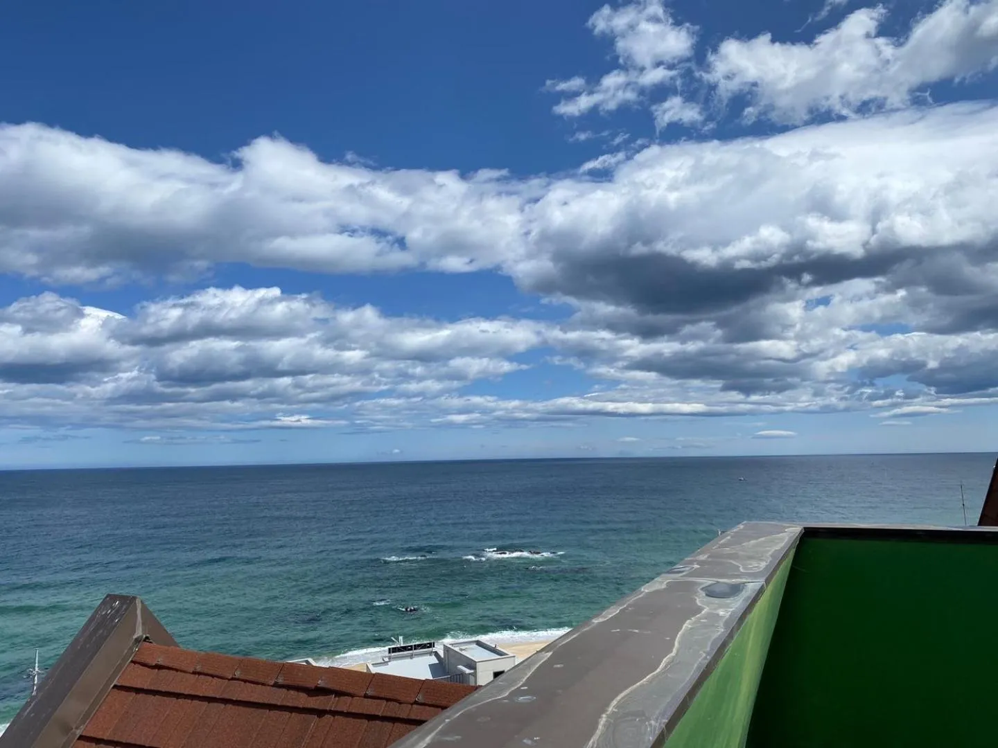 Sea view in Pension Badawa