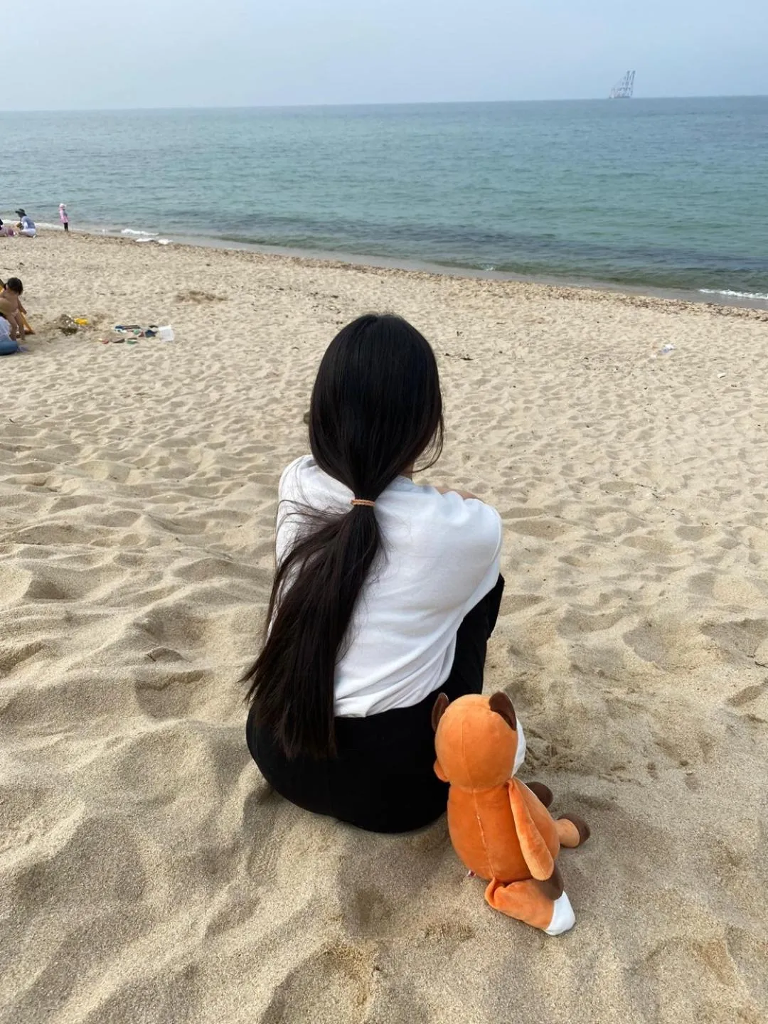 Beach in Pension Badawa