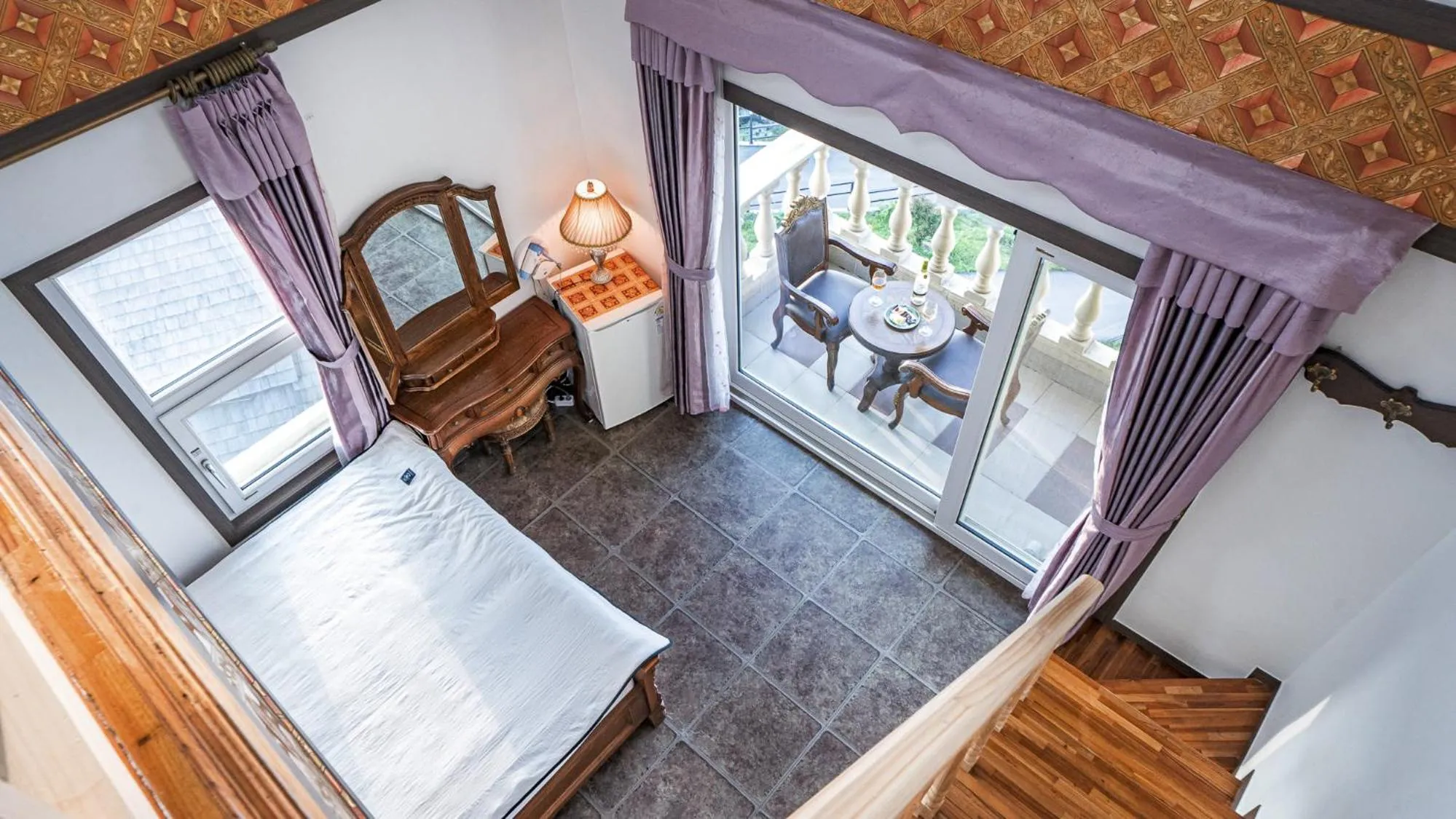 Bed in Pension Badawa