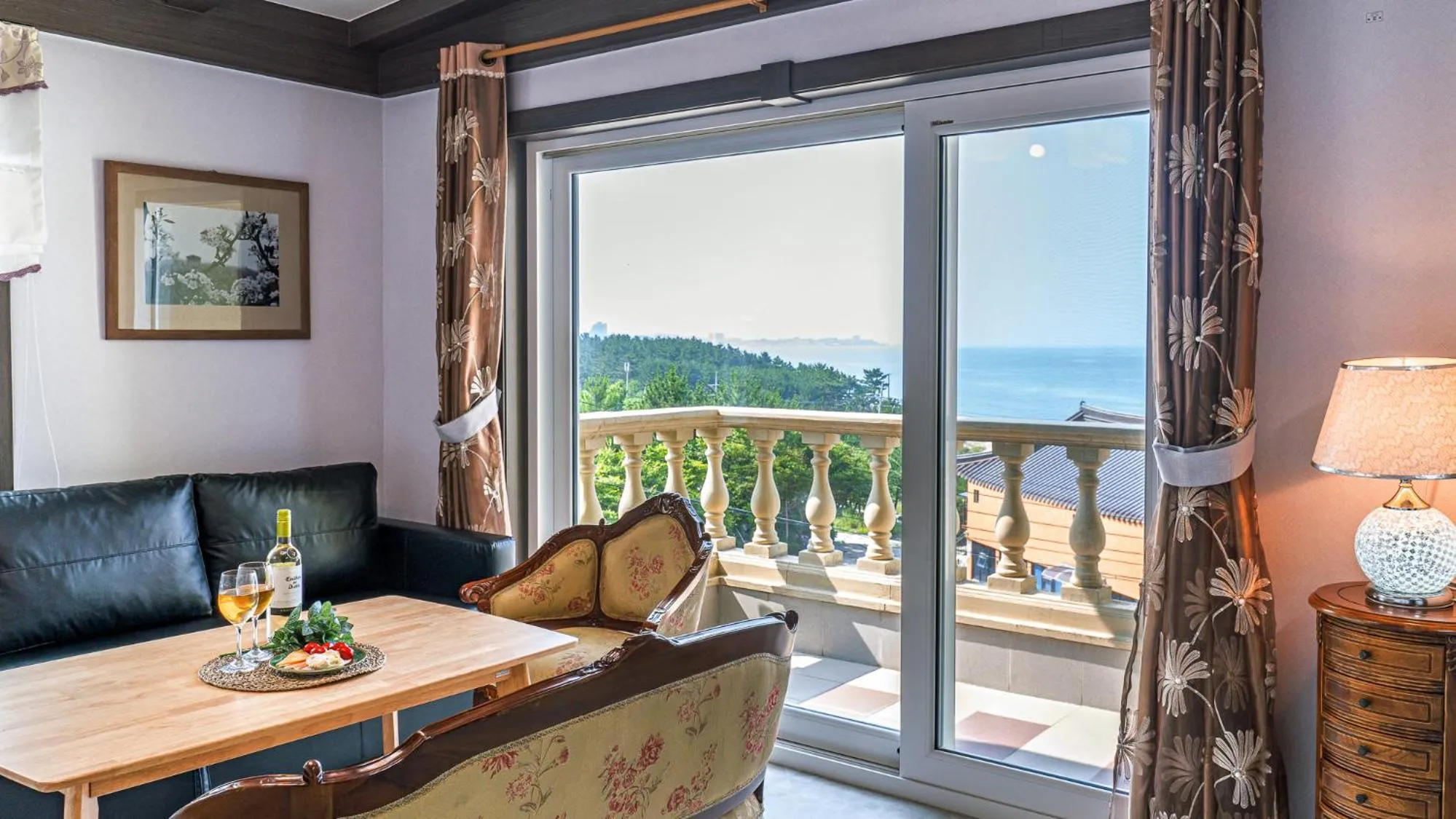 Living room in Pension Badawa