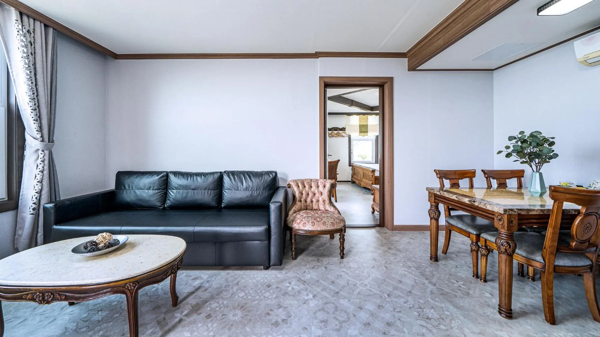 Living room in Pension Badawa