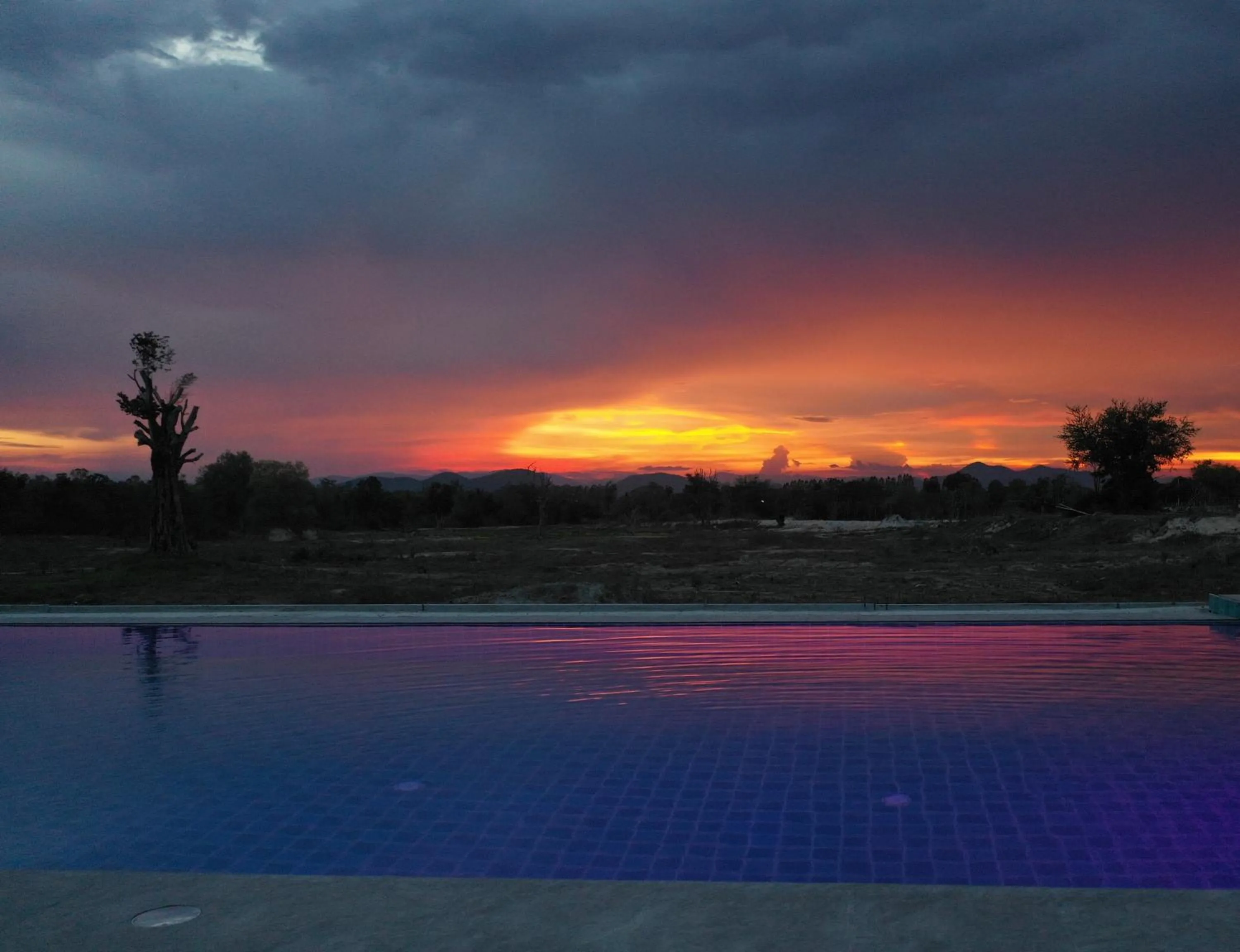 Mountain view in I love phants Lodge