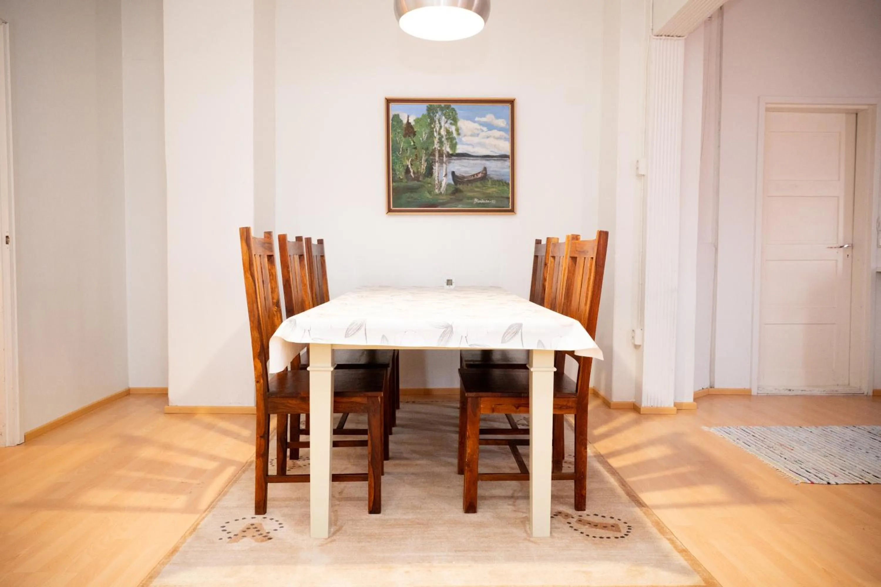 Dining area in Arctic Guesthouse & Igloos