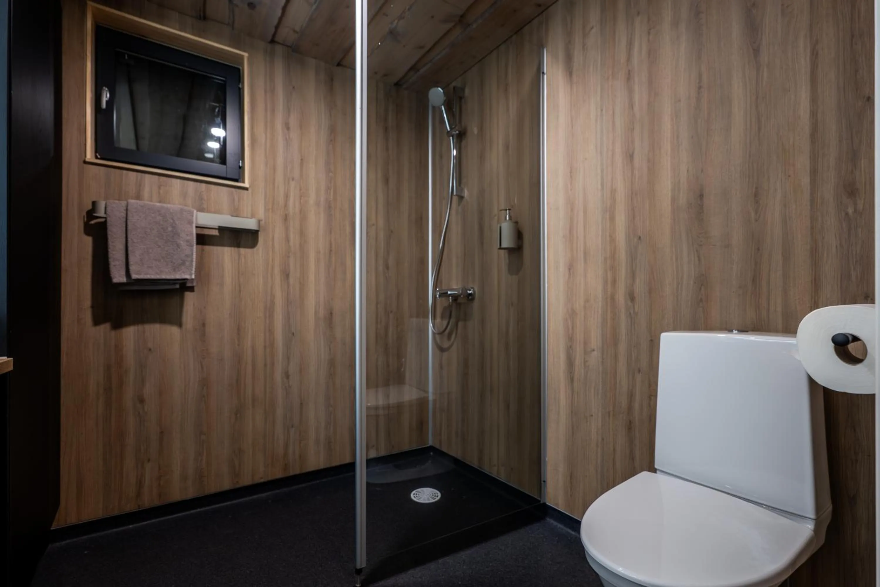 Shower in Arctic Guesthouse & Igloos