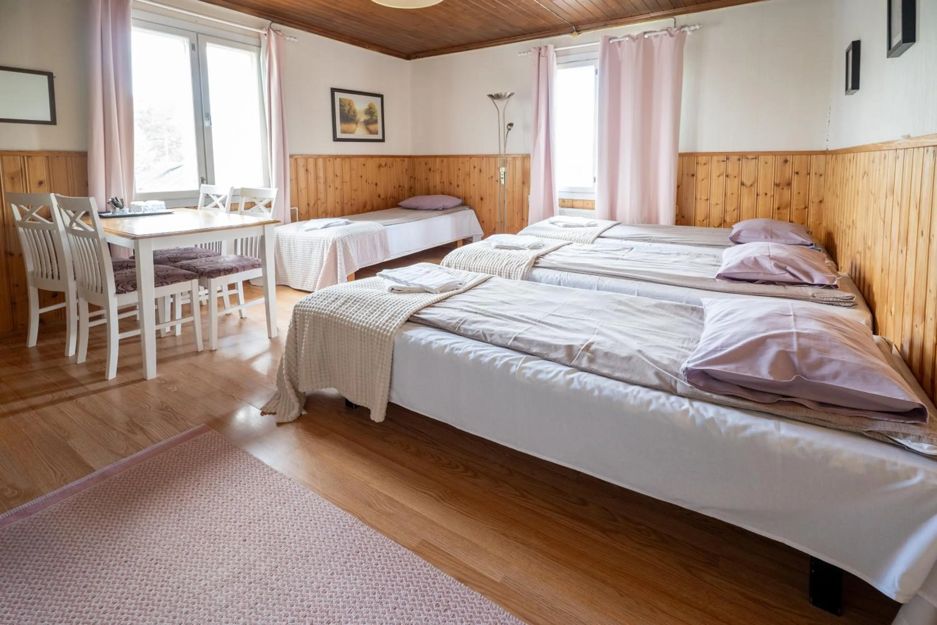 Bed in Arctic Guesthouse & Igloos