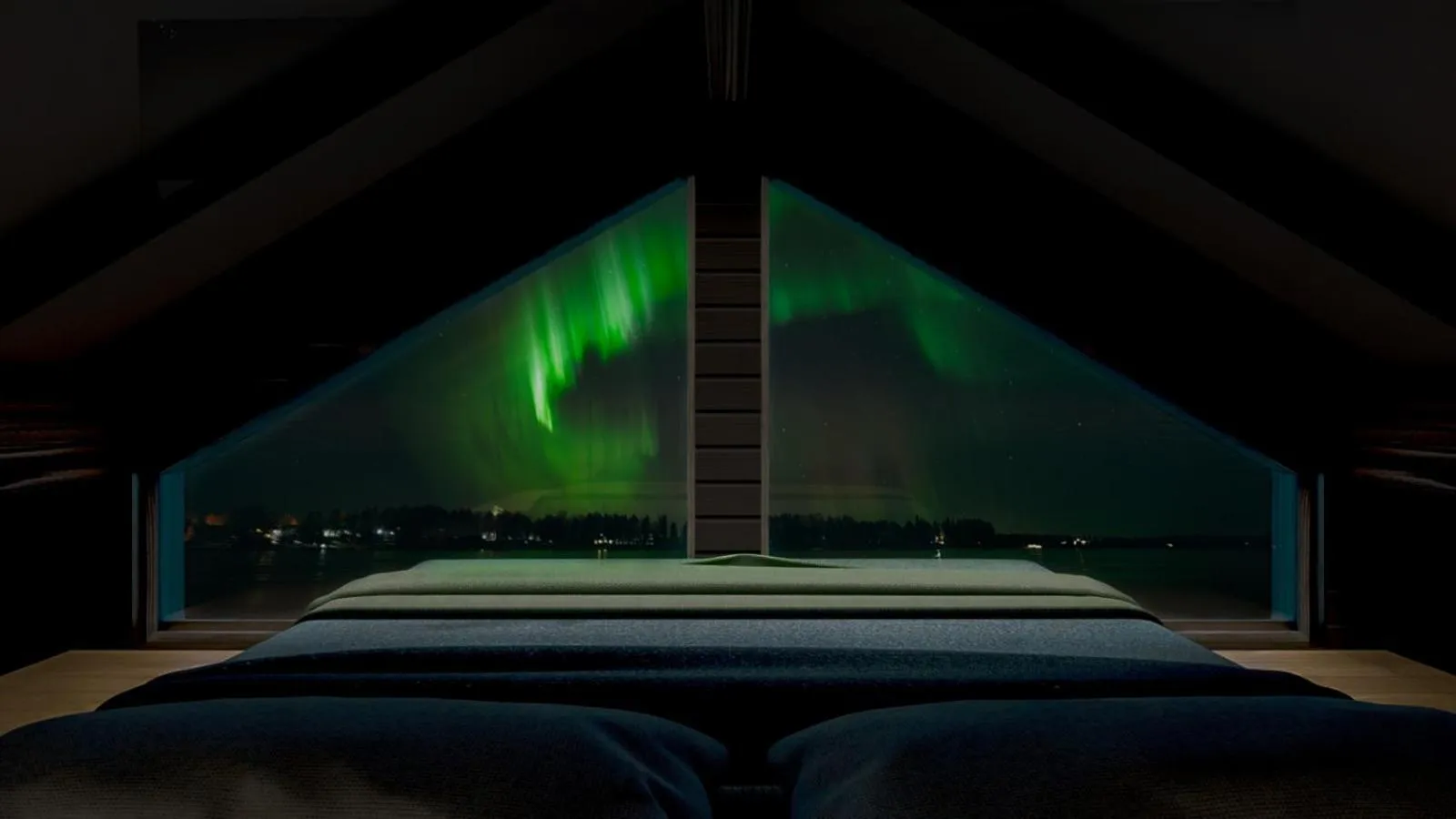 Bed in Arctic Guesthouse & Igloos