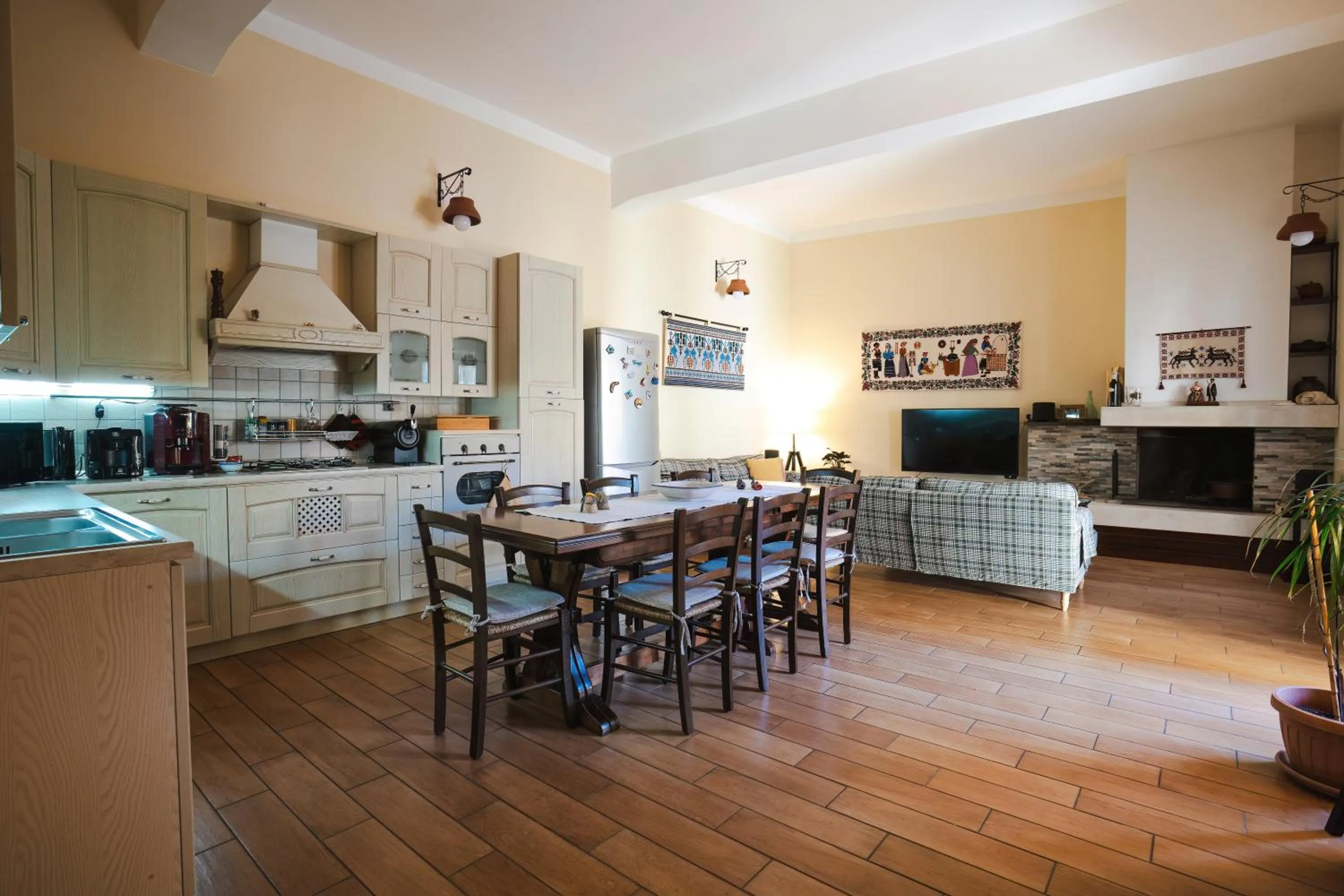 Kitchen or kitchenette in B&B L'Albero Dei Limoni