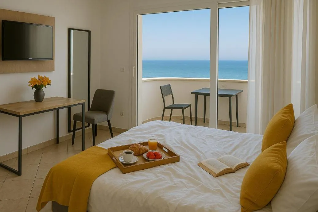 Balcony/Terrace, Bed in Residence Hotel Piccadilly