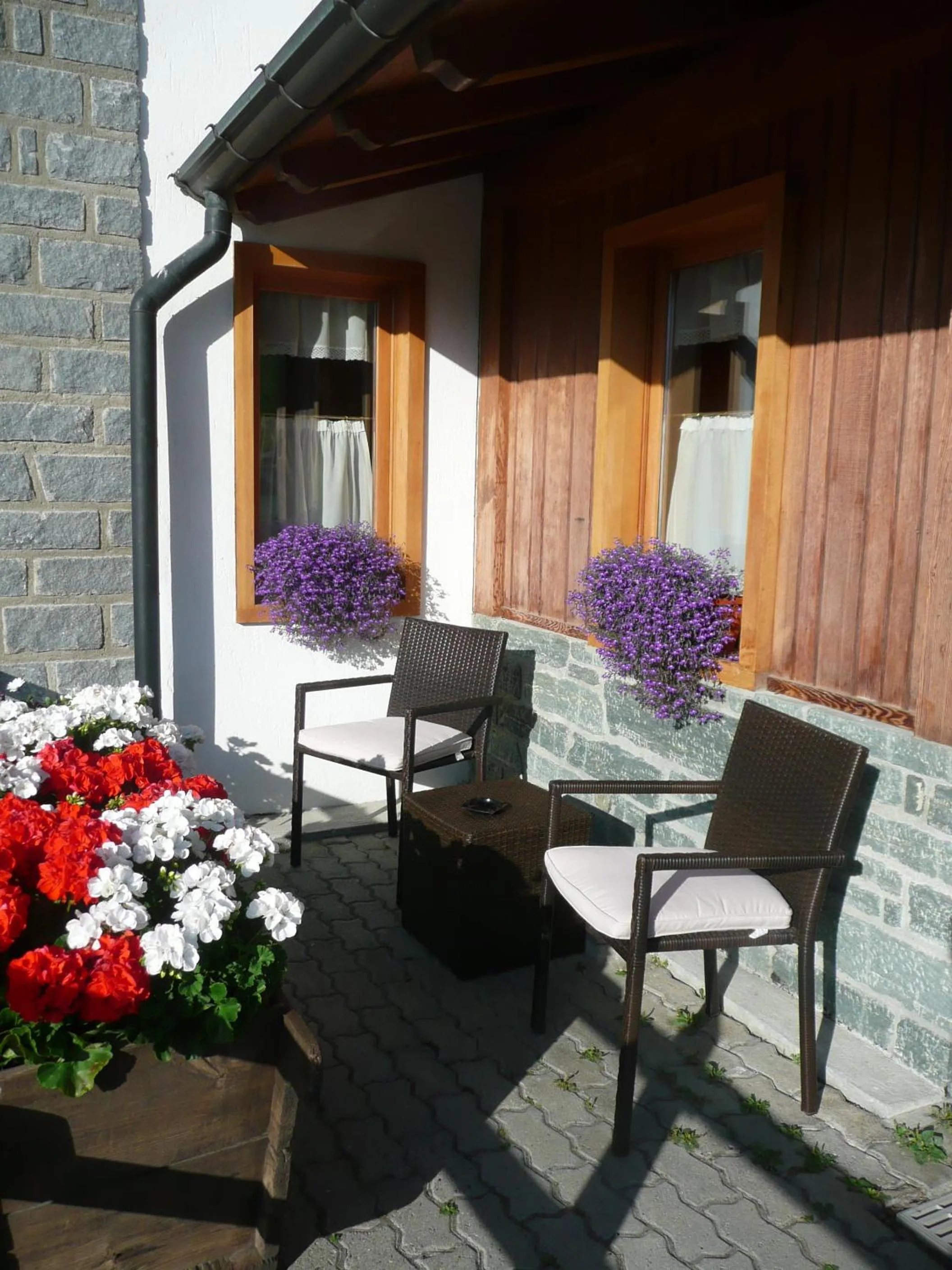 Balcony/Terrace in Hotel Le Clocher