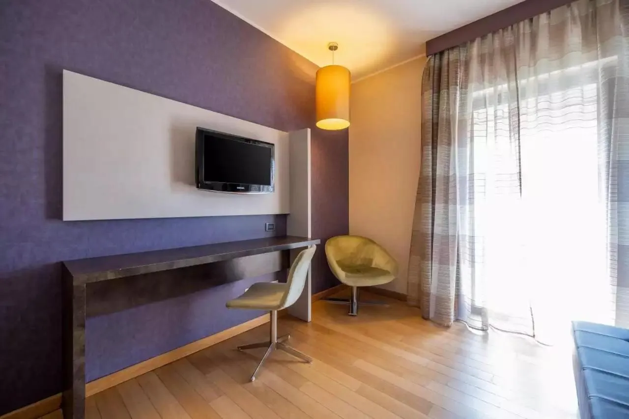 Bedroom in Rome Airport Hotel Fiumicino