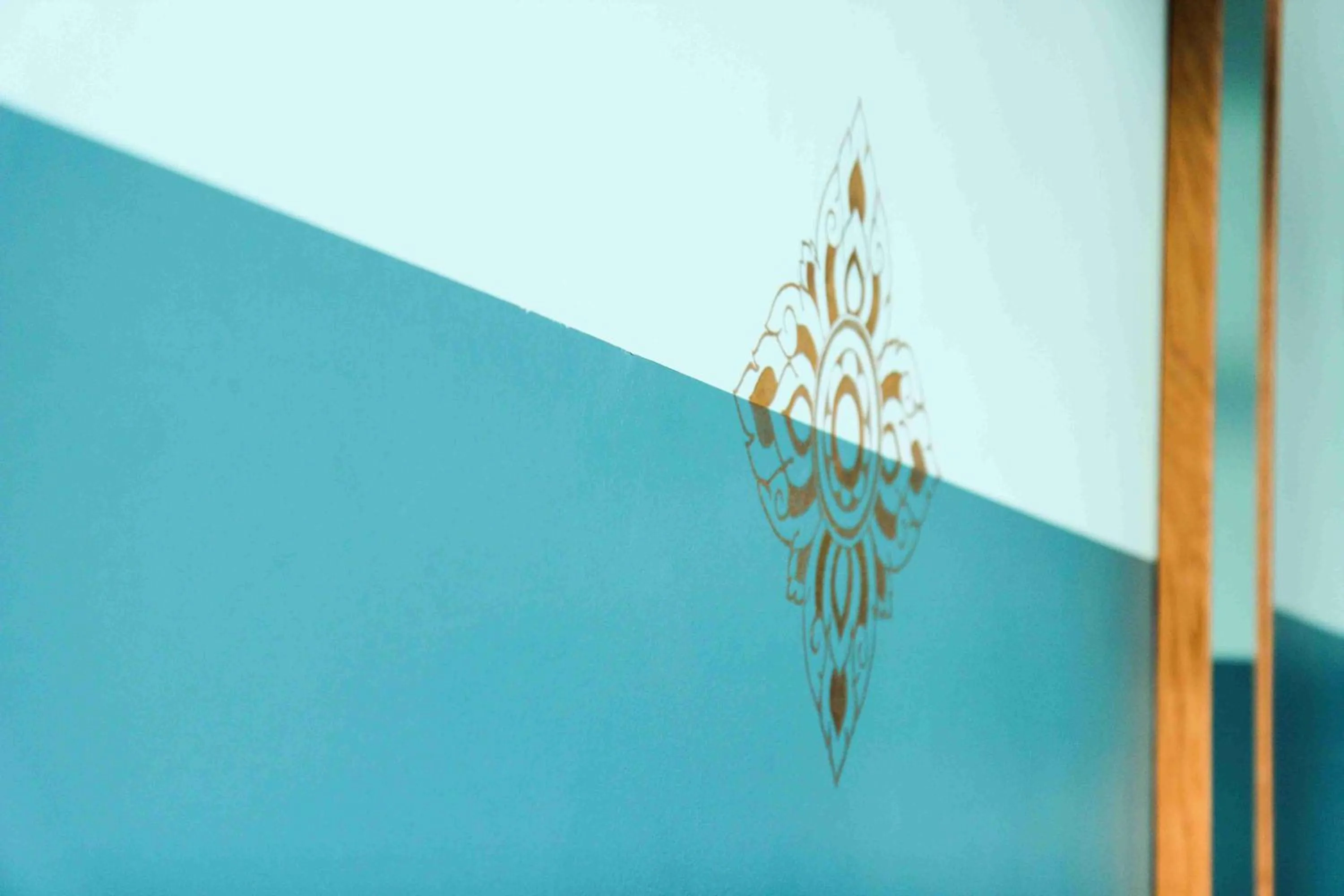 Decorative detail in Sunflower Hostel Berlin