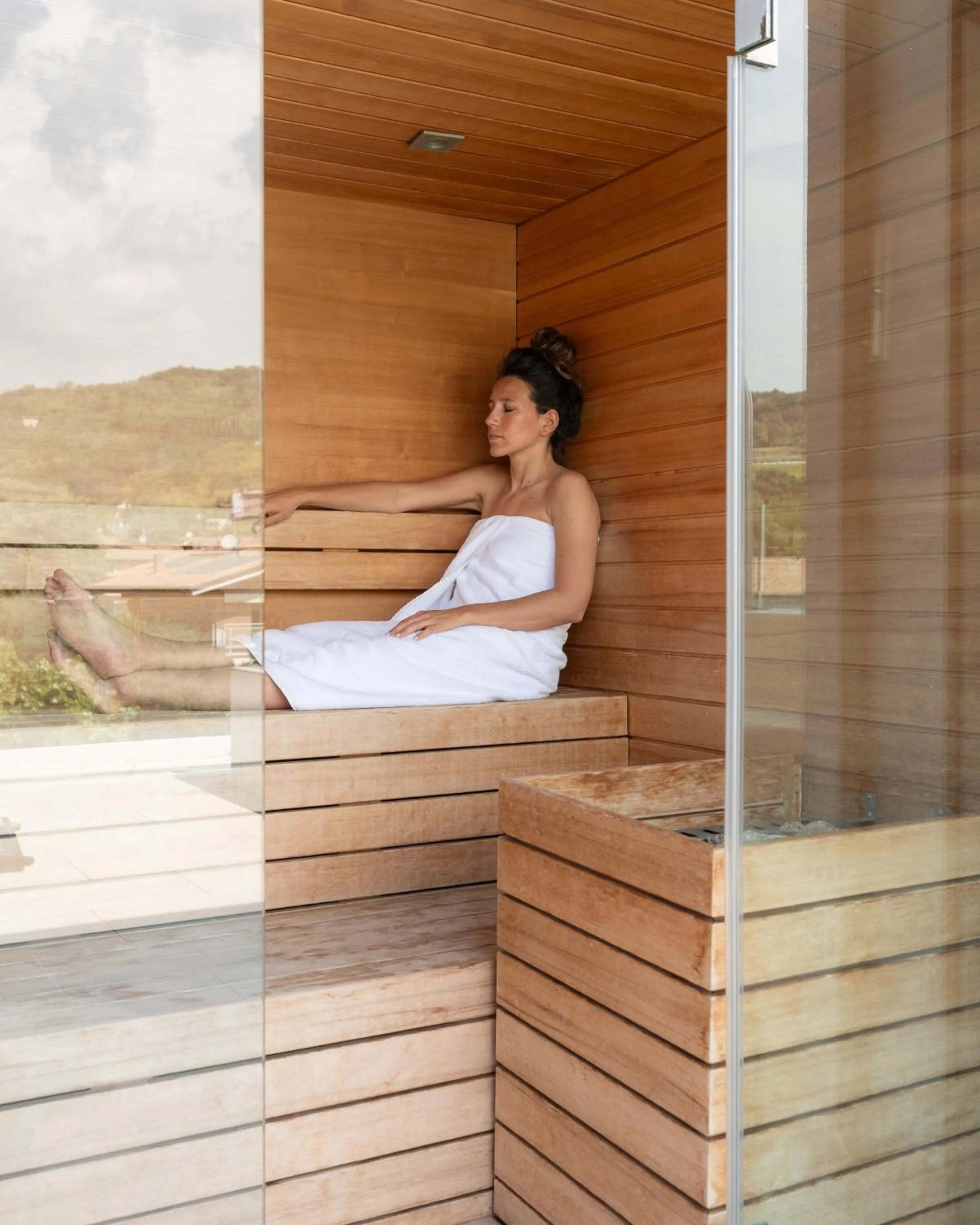 Sauna in Hotel Italia