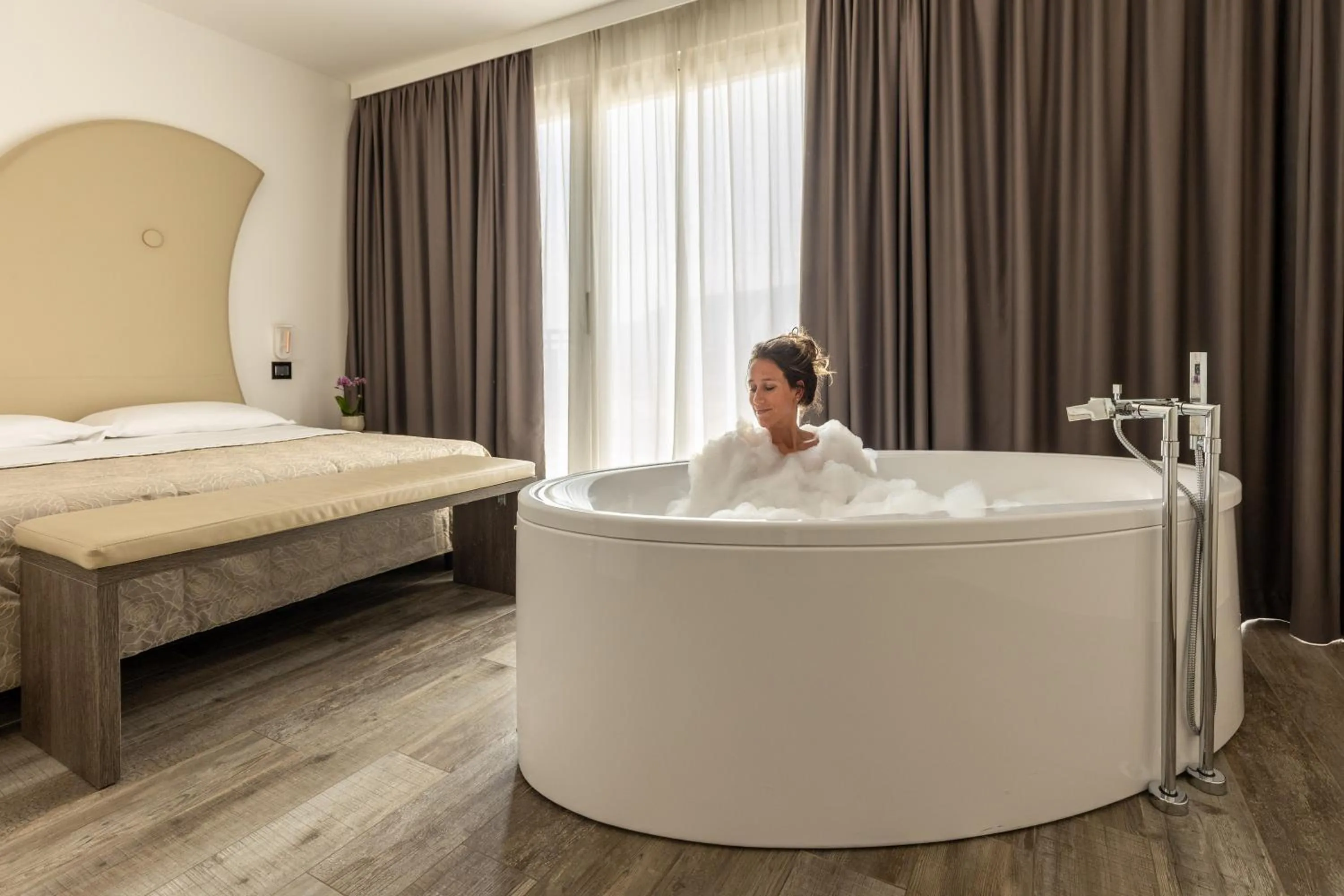 Bedroom, Bed in Hotel Italia