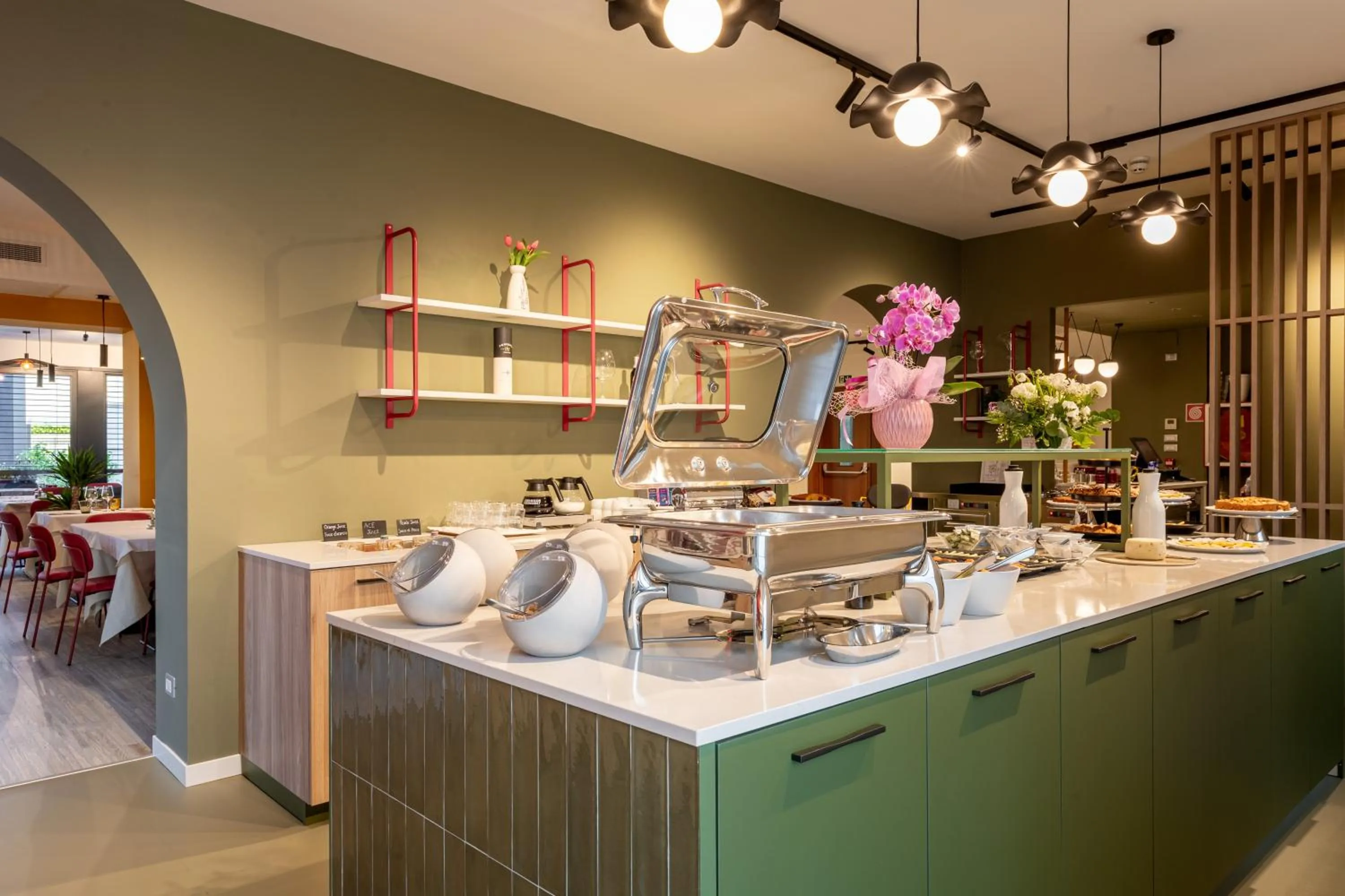 Breakfast in Hotel Italia