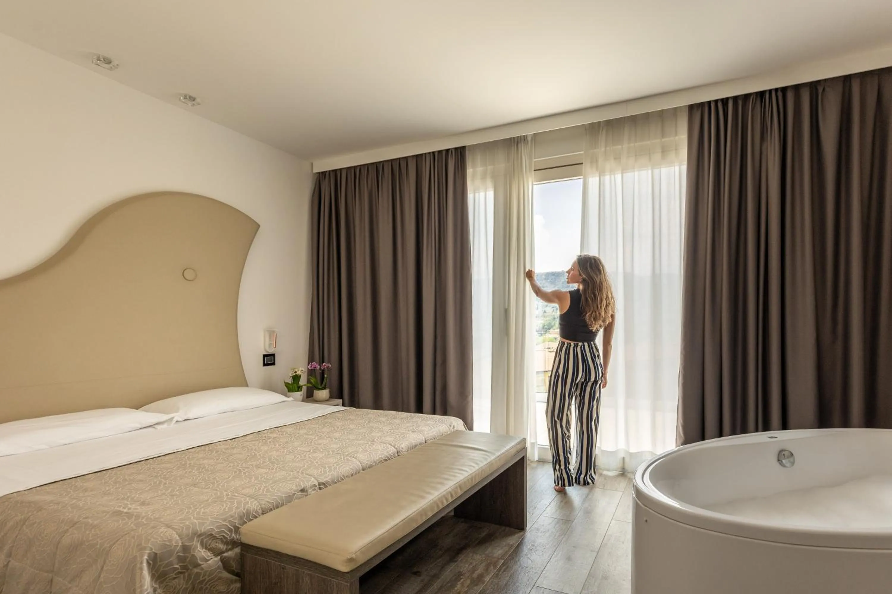 Bedroom, Bed in Hotel Italia