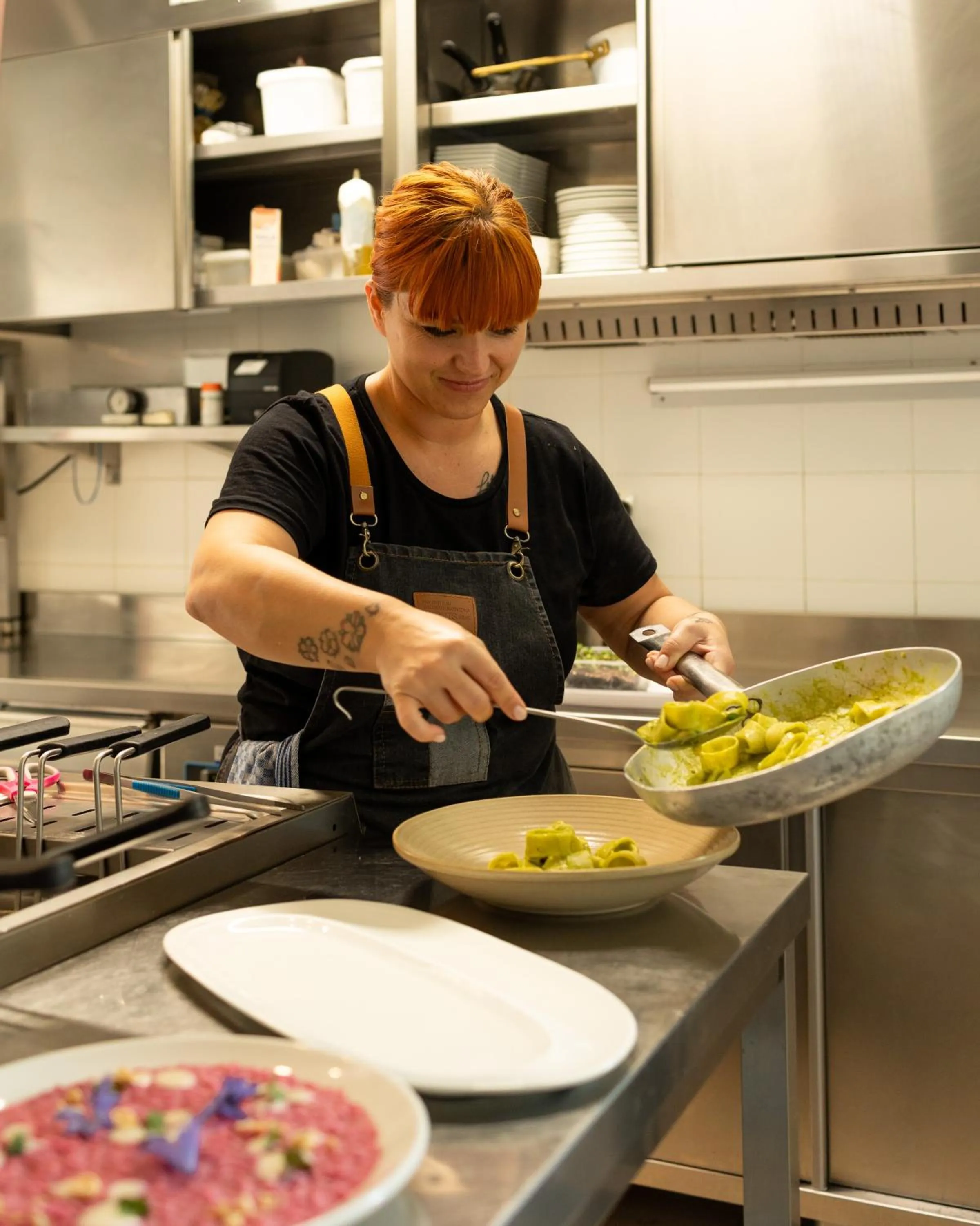 Kitchen or kitchenette in Hotel Italia