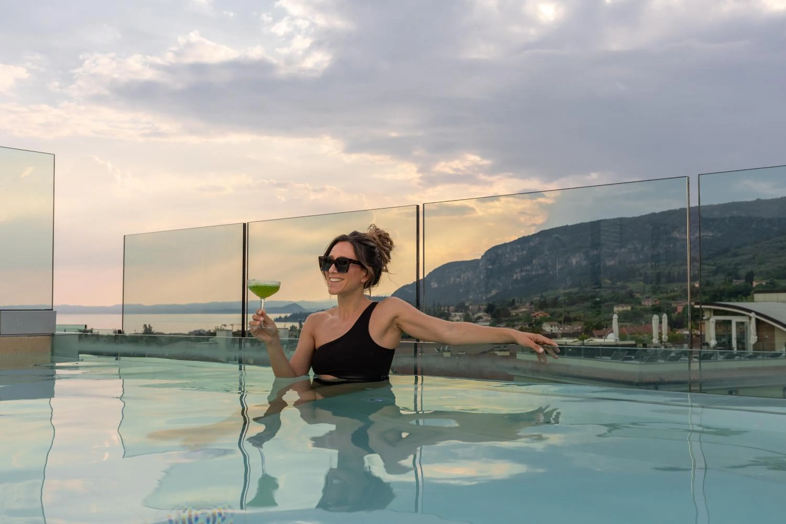 Swimming pool in Hotel Italia