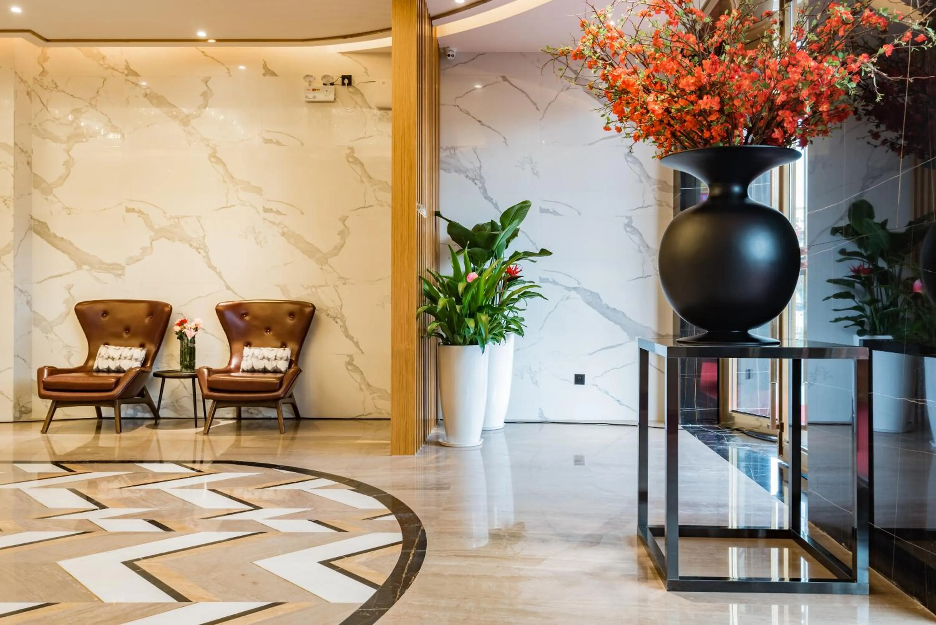 Living room in Guangzhou Mustin Hotel