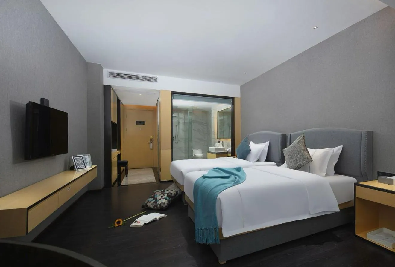 Bedroom, Bed in Guangzhou Mustin Hotel