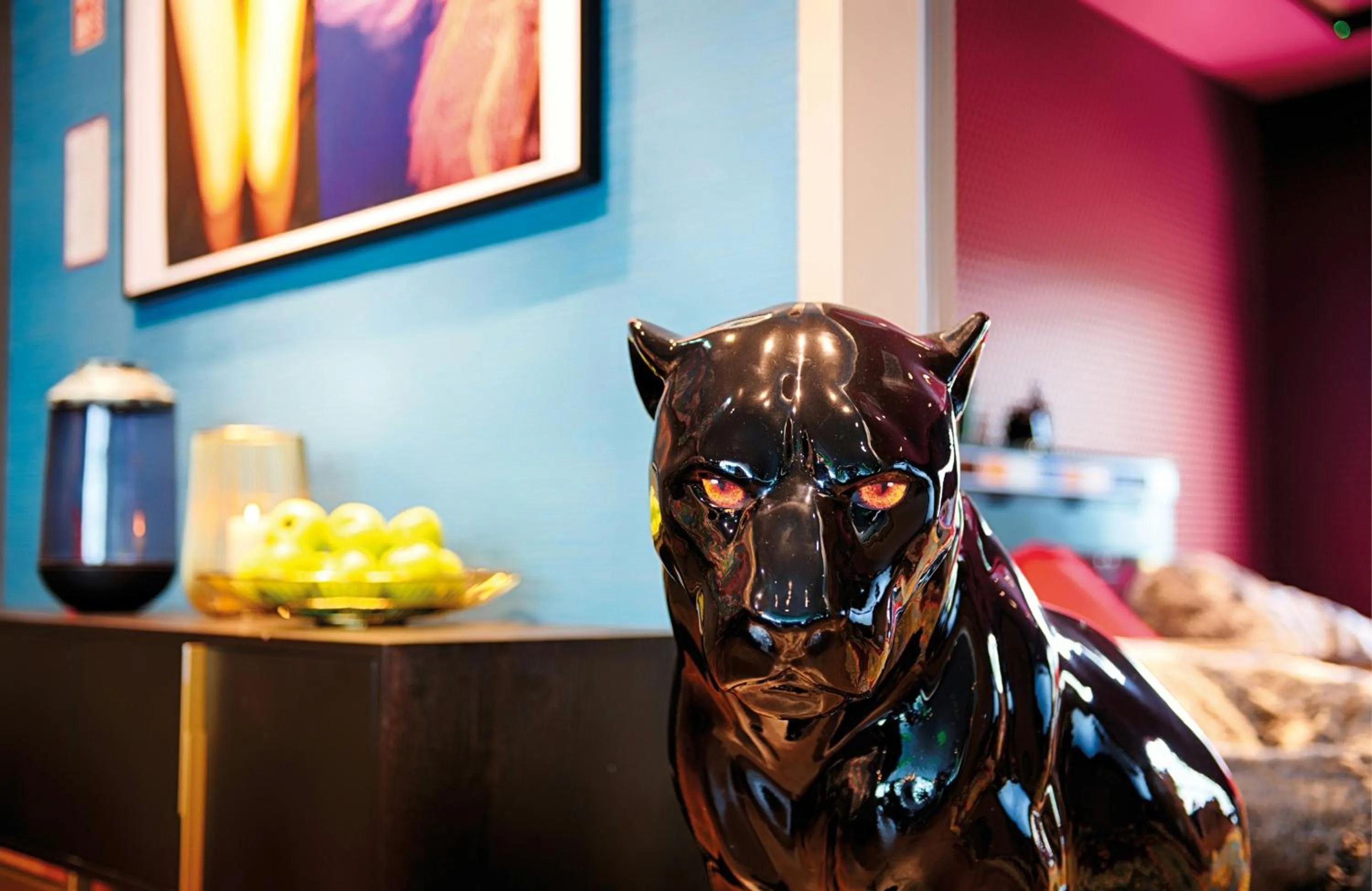 Lobby or reception in NYX Hotel Munich by Leonardo Hotels