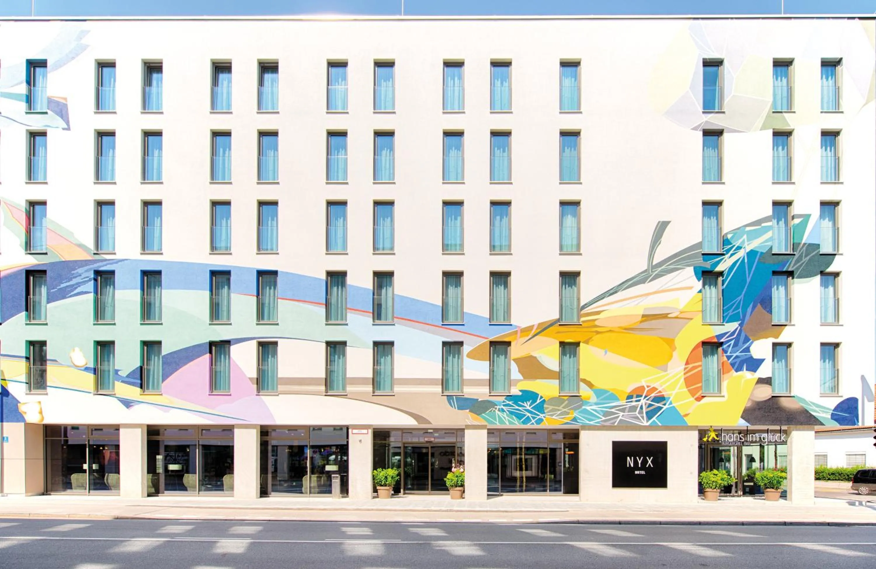 Property building in NYX Hotel Munich by Leonardo Hotels