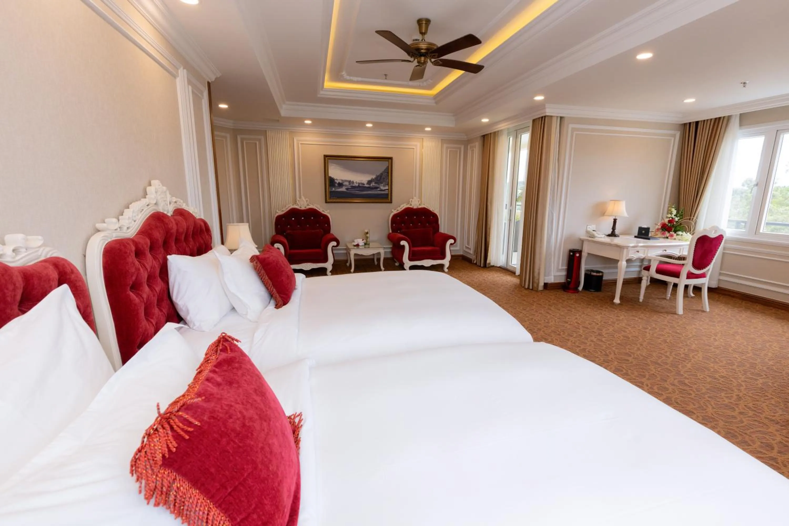 Bed in Ladalat Hotel