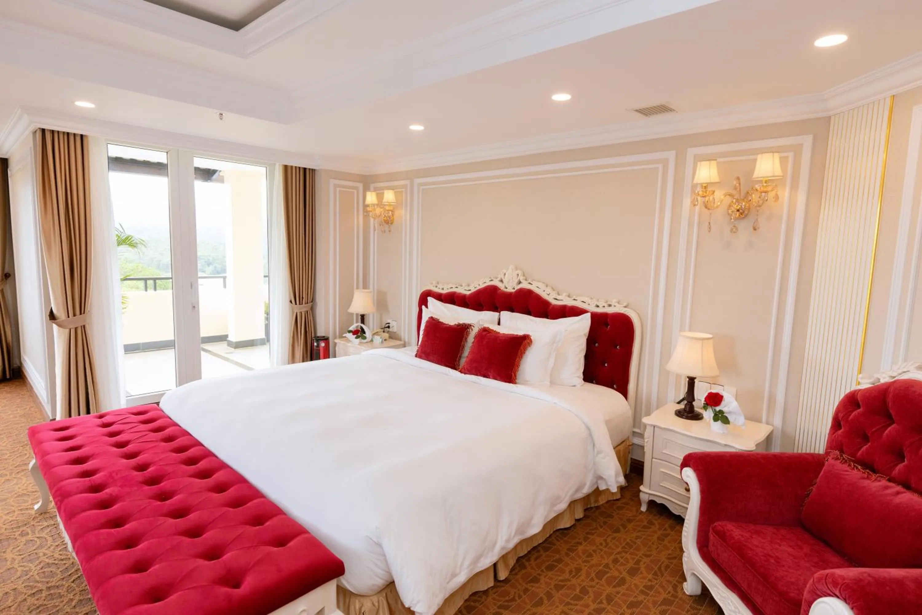 Bed in Ladalat Hotel