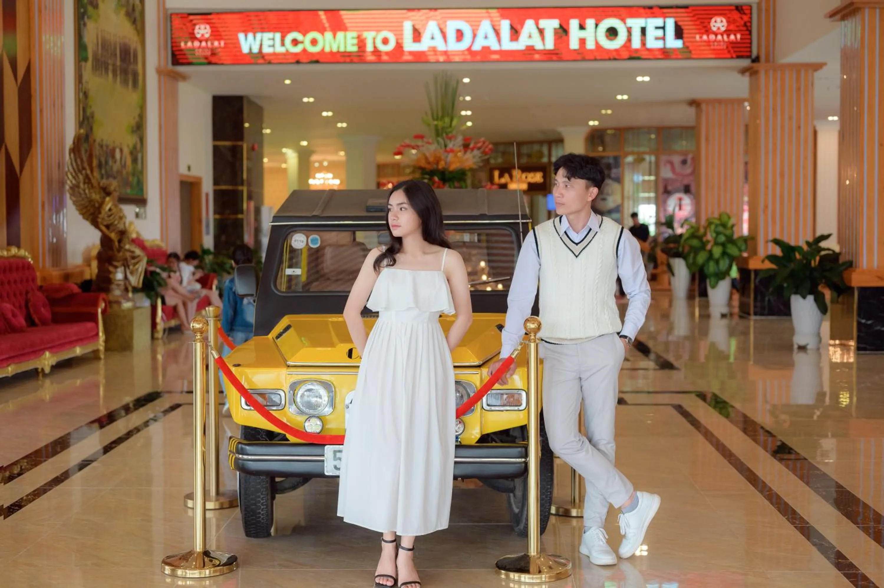 People in Ladalat Hotel