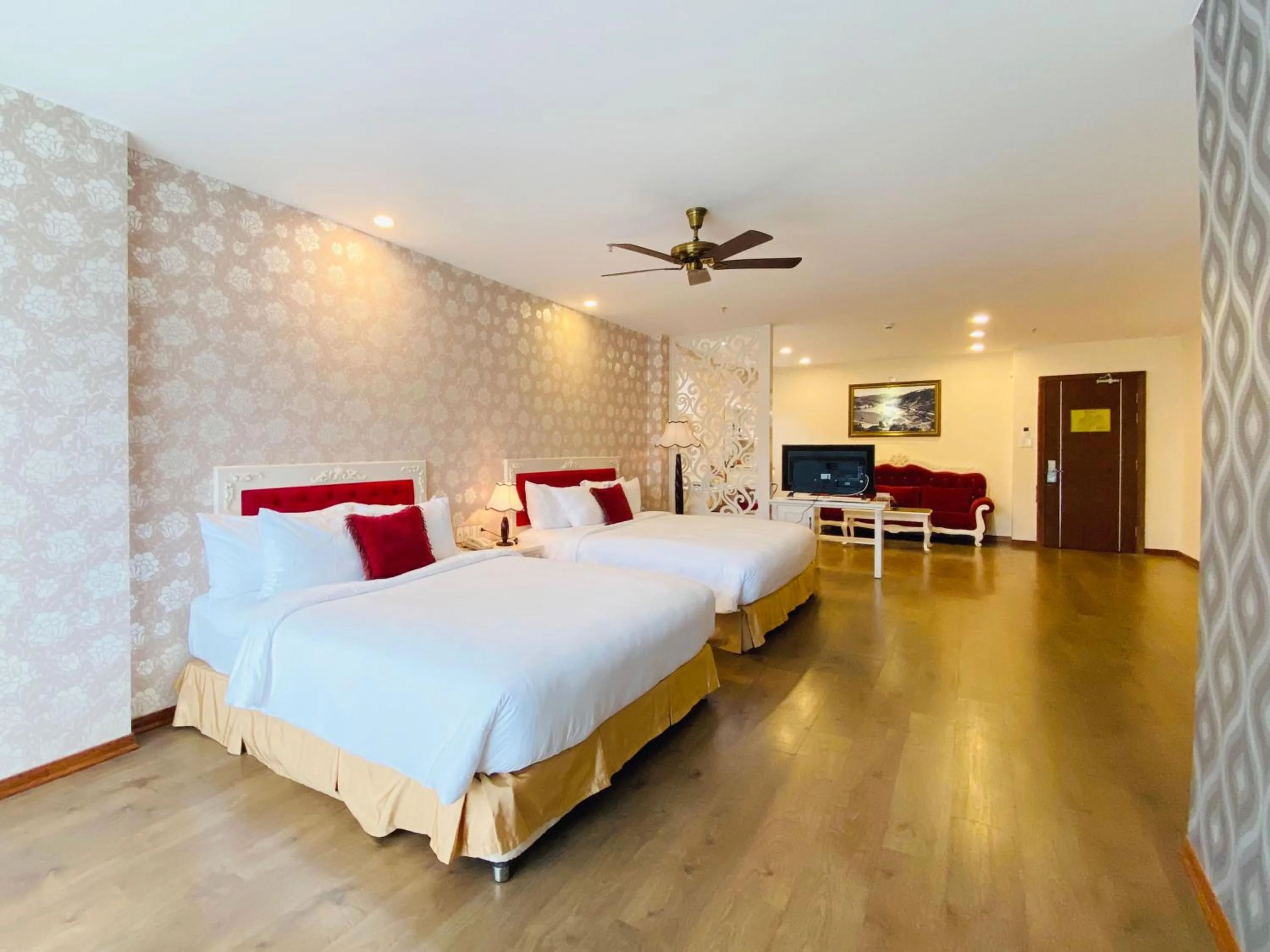 Bed in Ladalat Hotel