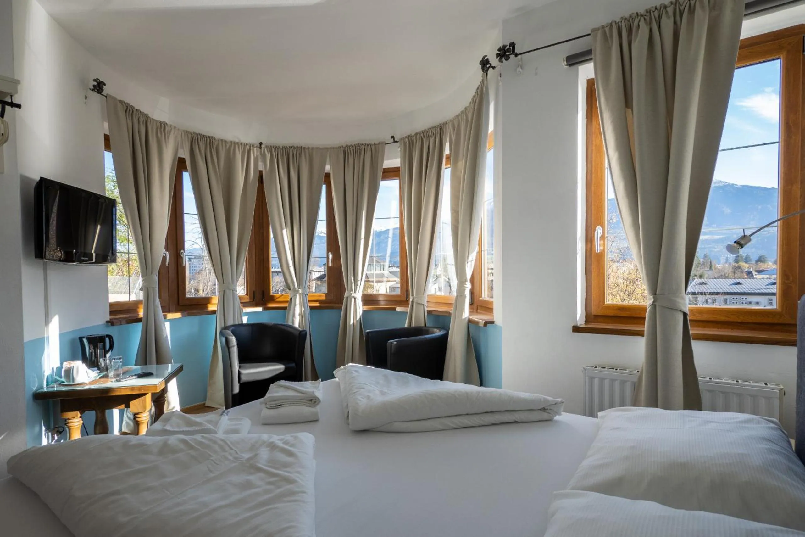 Bedroom, Bed in B&B Hotel Heimgartl