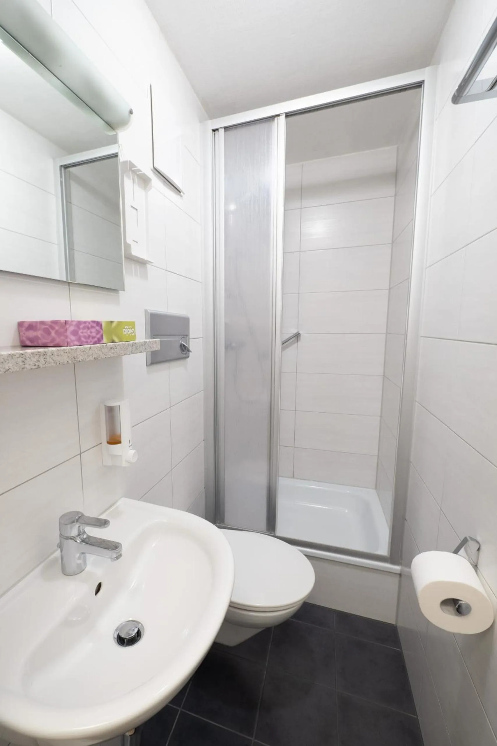 Bathroom in B&B Hotel Heimgartl