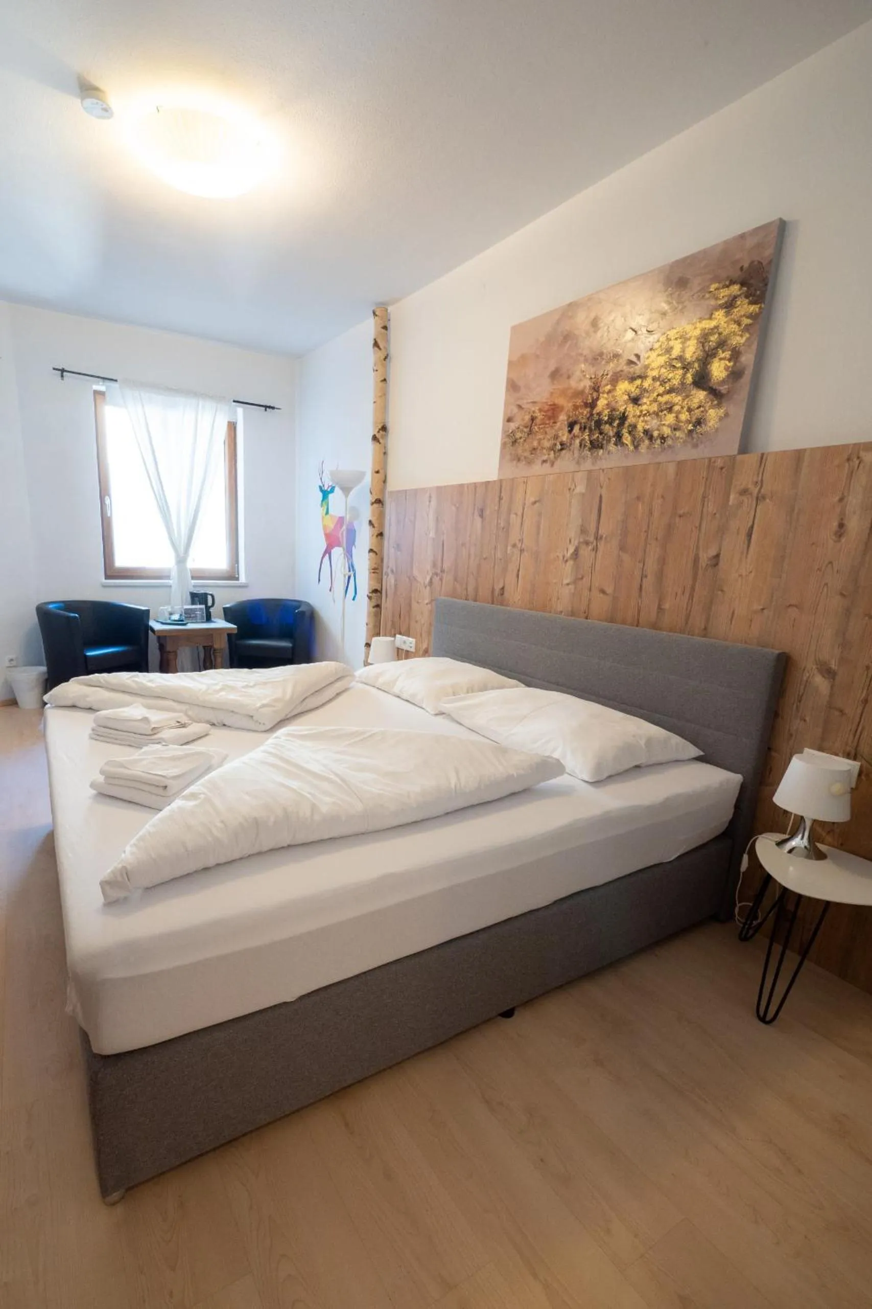 Bedroom, Bed in B&B Hotel Heimgartl