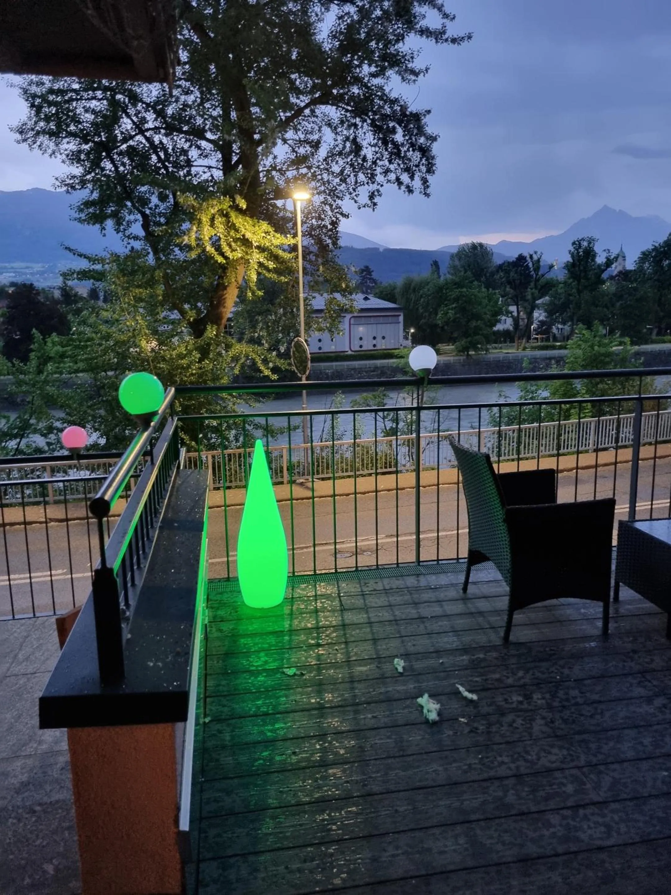 Patio in B&B Hotel Heimgartl