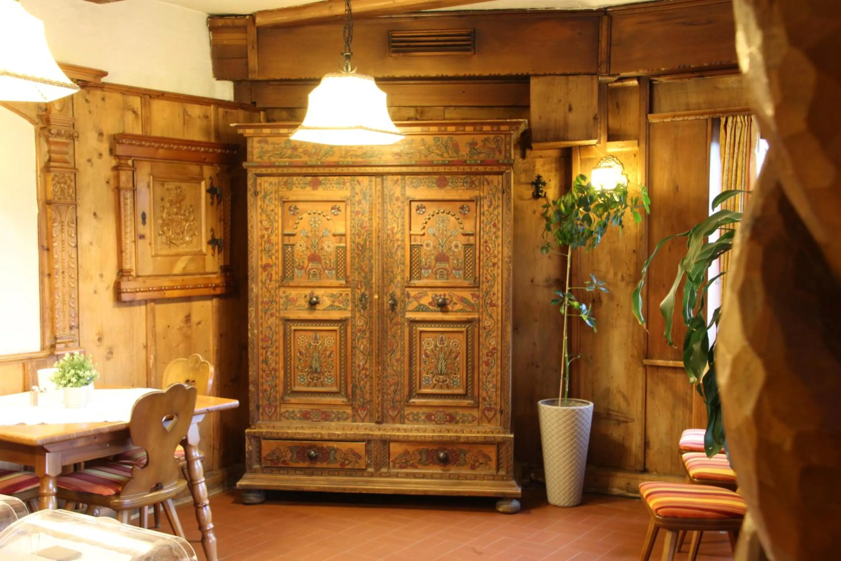 Dining area in B&B Hotel Heimgartl