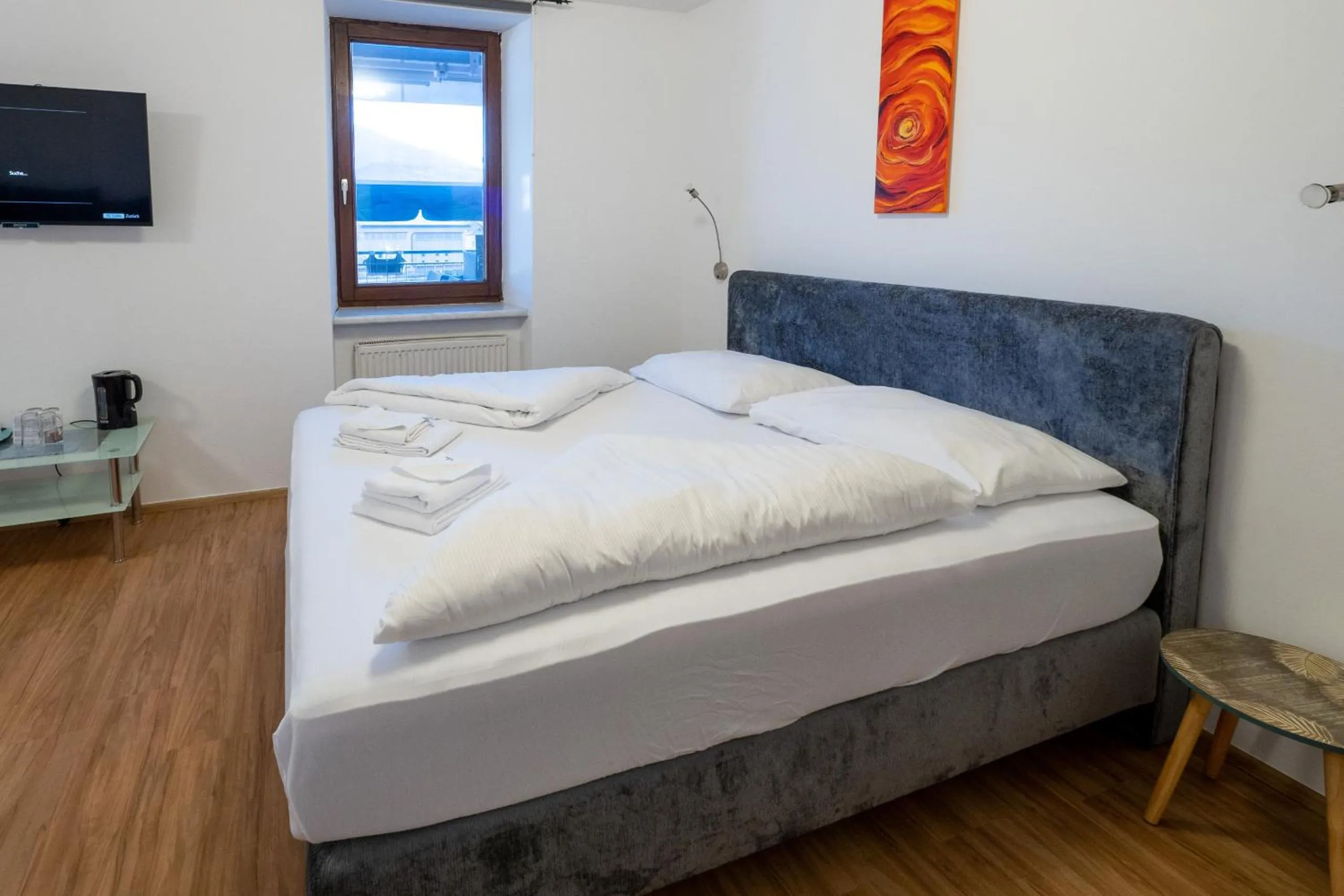 Bedroom, Bed in B&B Hotel Heimgartl