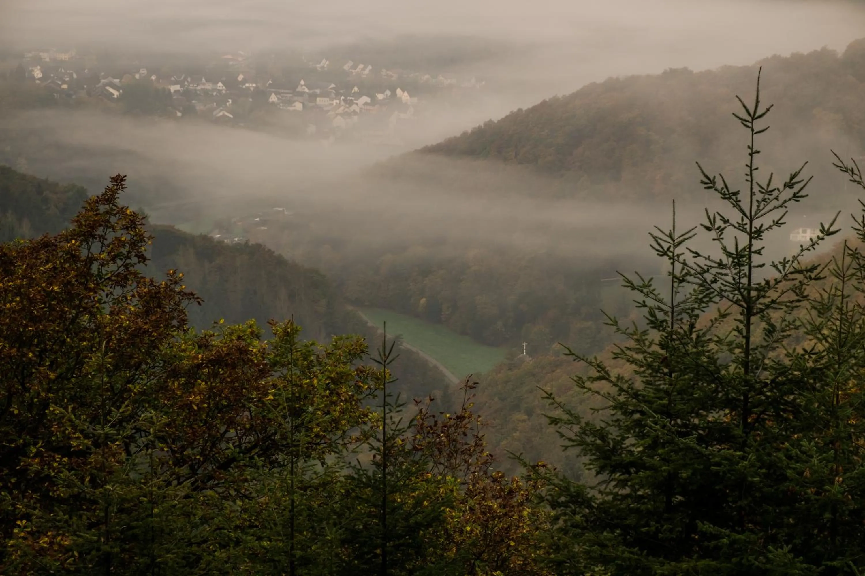 Natural landscape in Landgasthof Zur Erholung