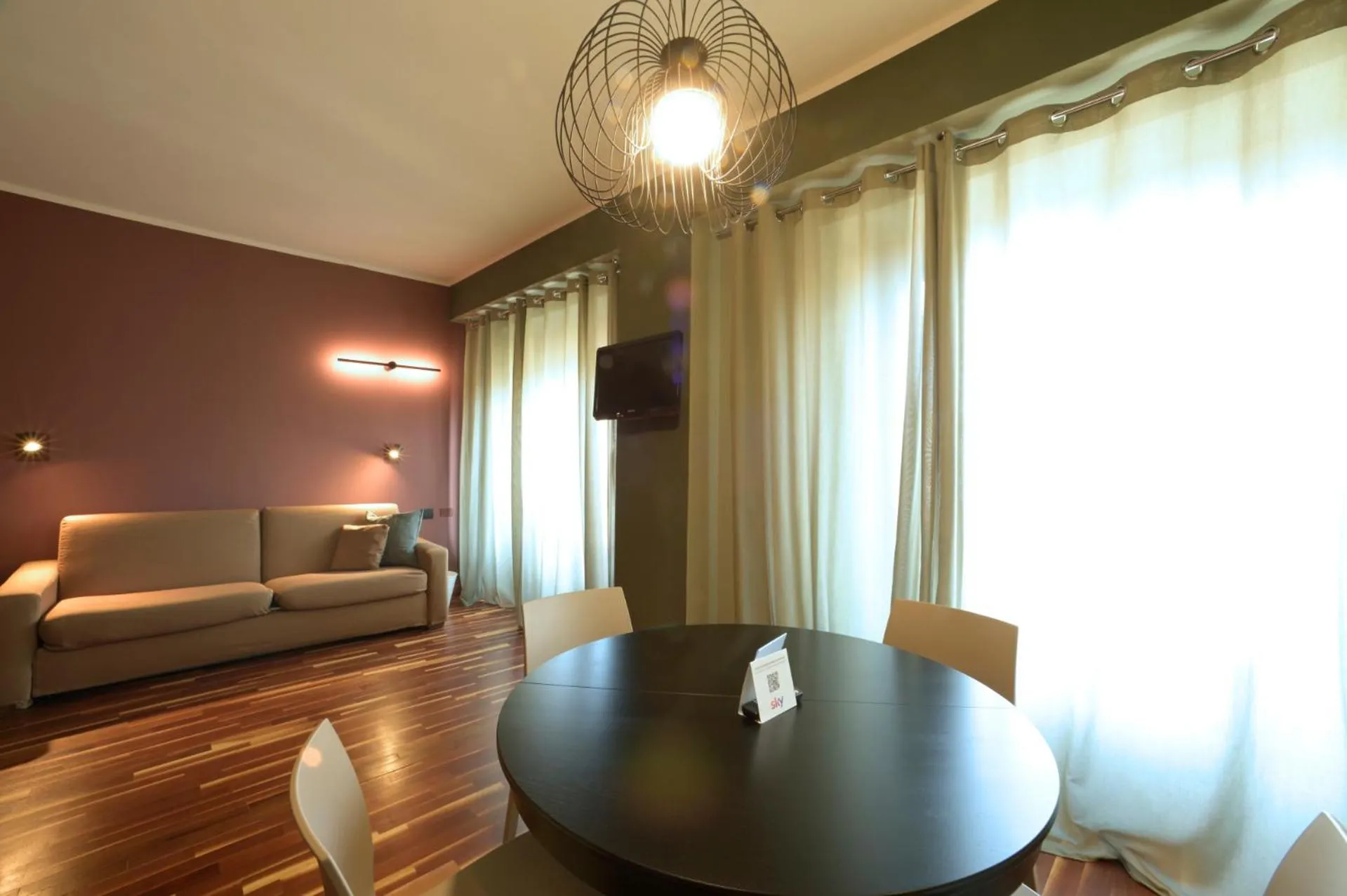 Seating area in Hotel Bristol