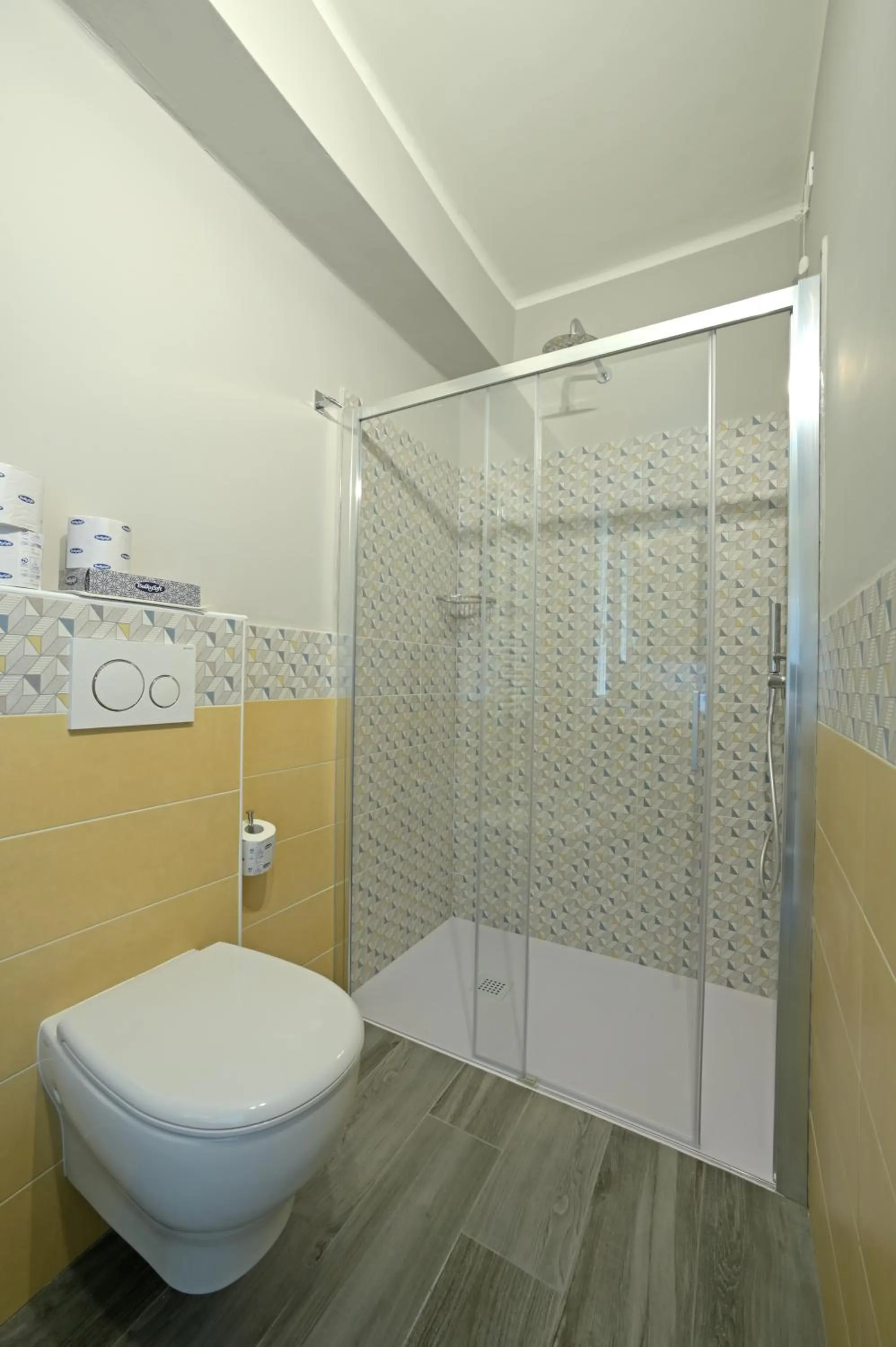 Shower in Hotel Bristol