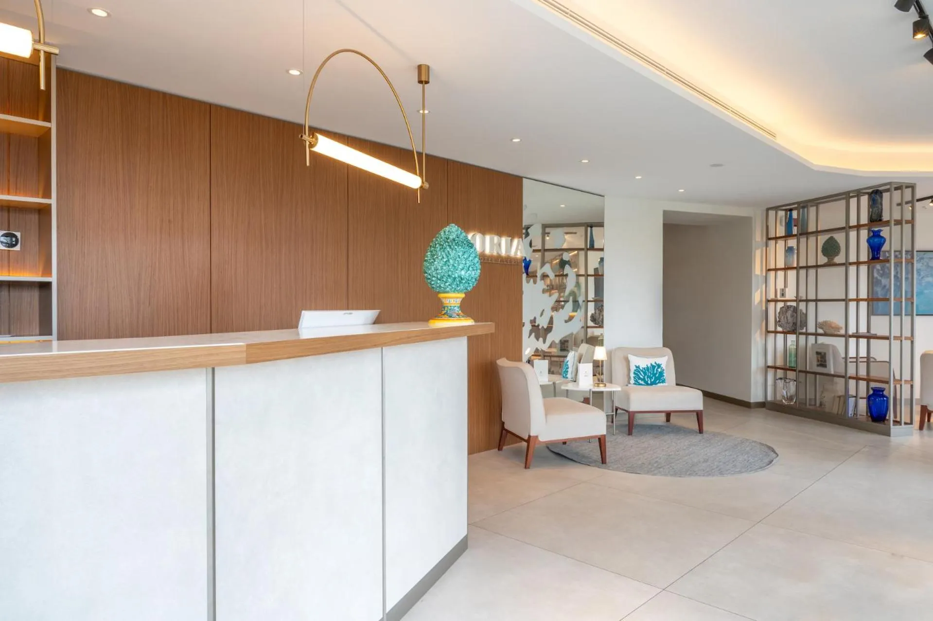 Lobby or reception in Doria Park Hotel