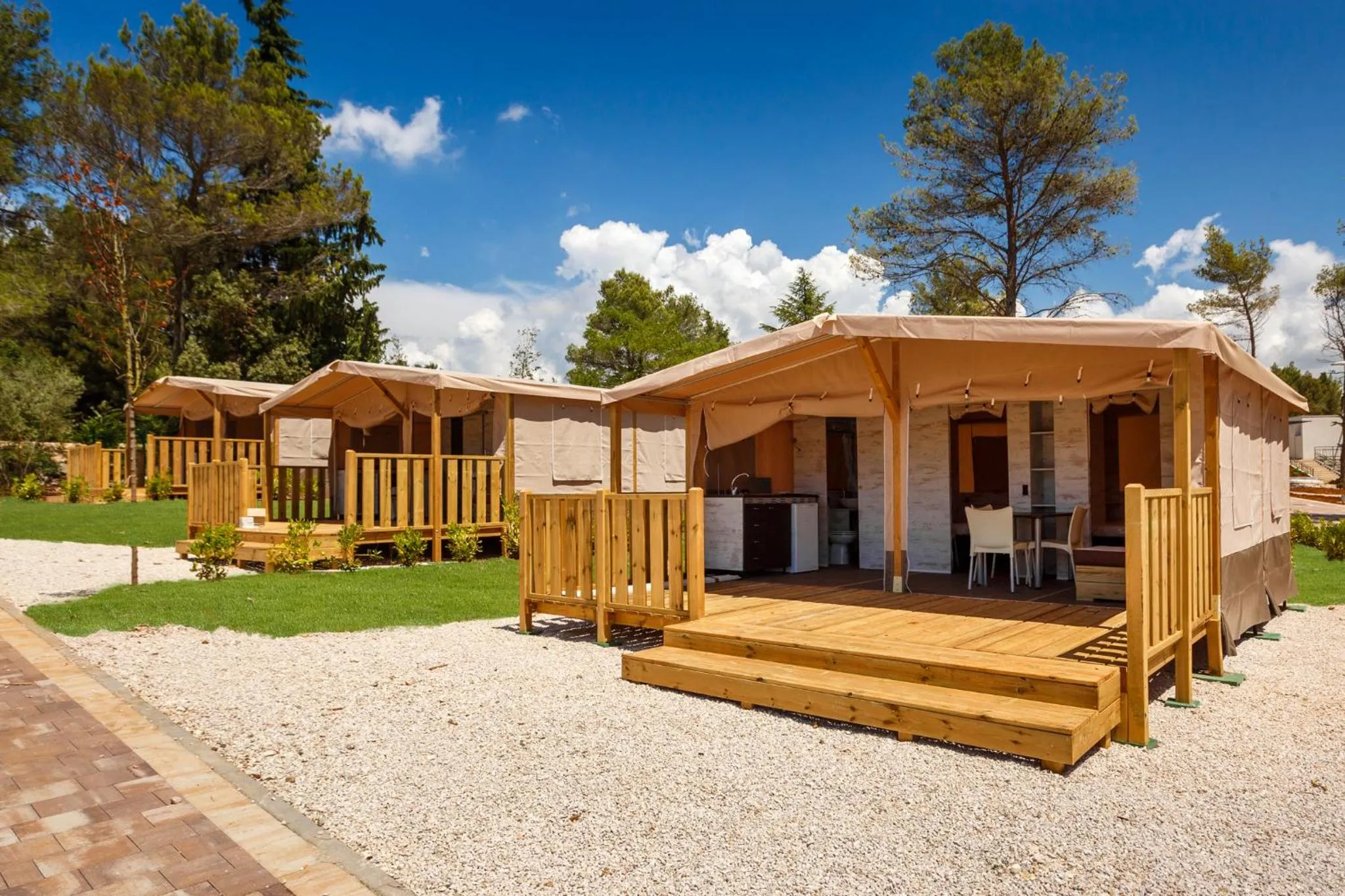 Property building in Mobile Homes Camping Santa Marina, Lanterna
