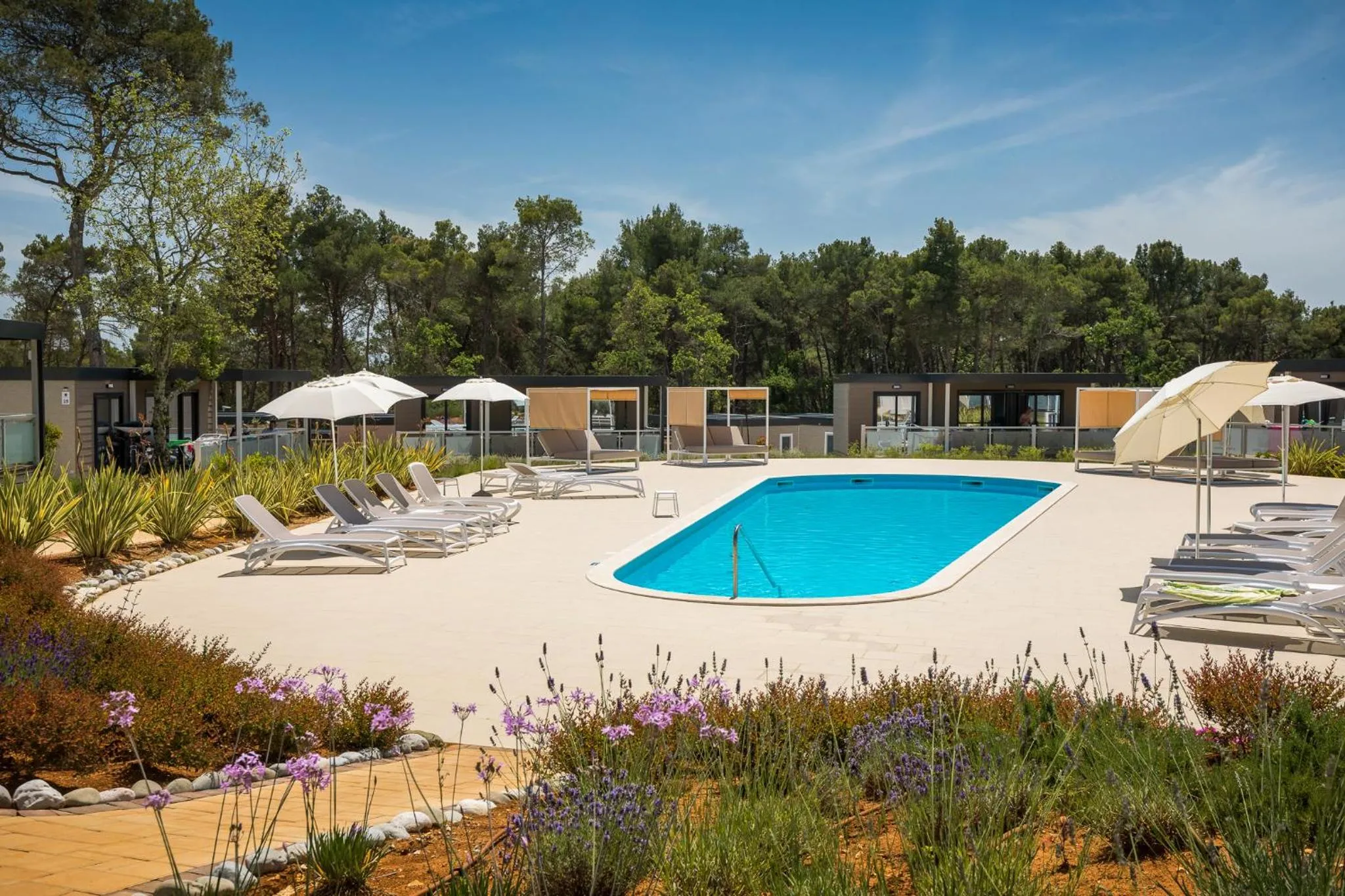 Swimming pool in Mobile Homes Camping Santa Marina, Lanterna