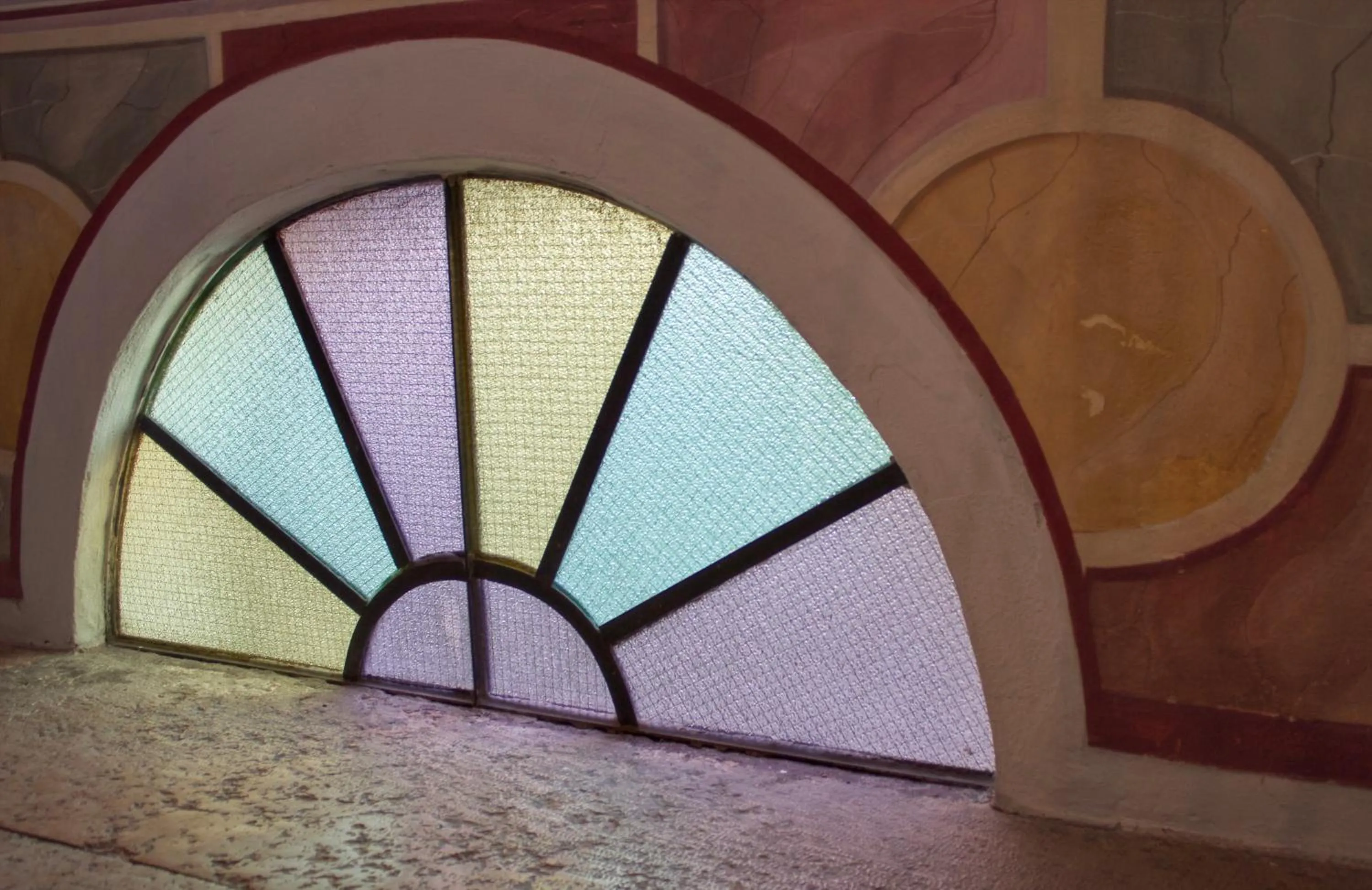 Decorative detail in Albergo Giulia Gonzaga