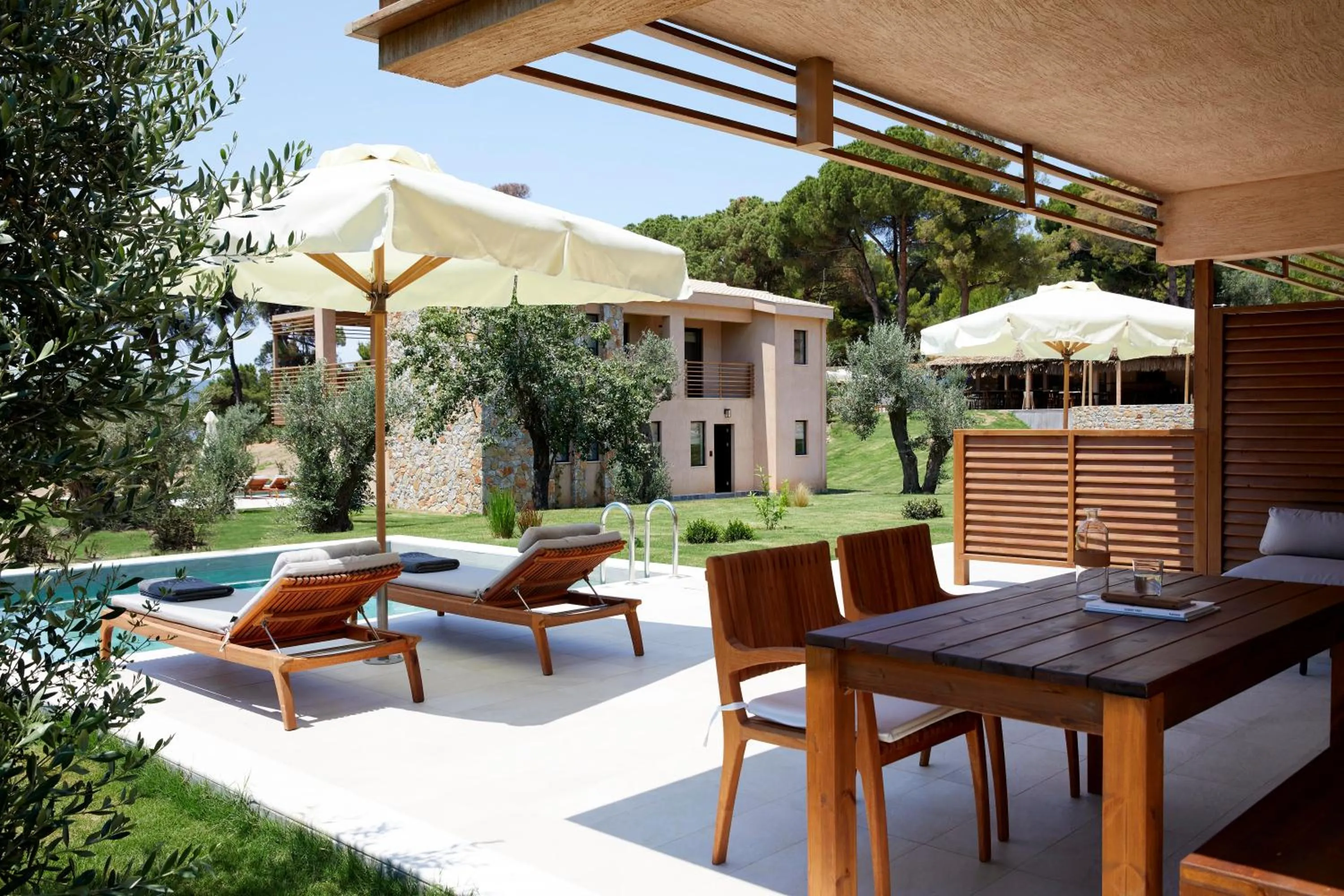 Swimming pool in ELIVI Skiathos