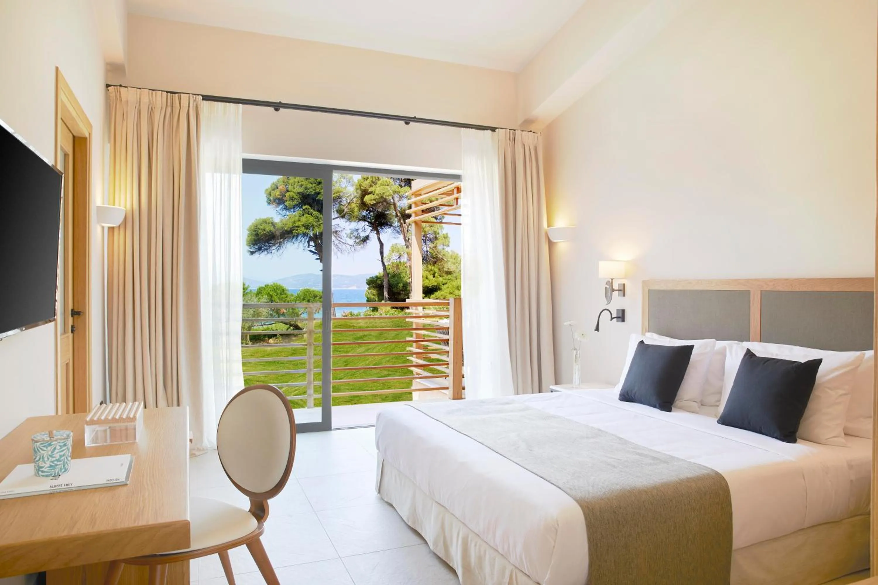 Toilet, Bed in ELIVI Skiathos