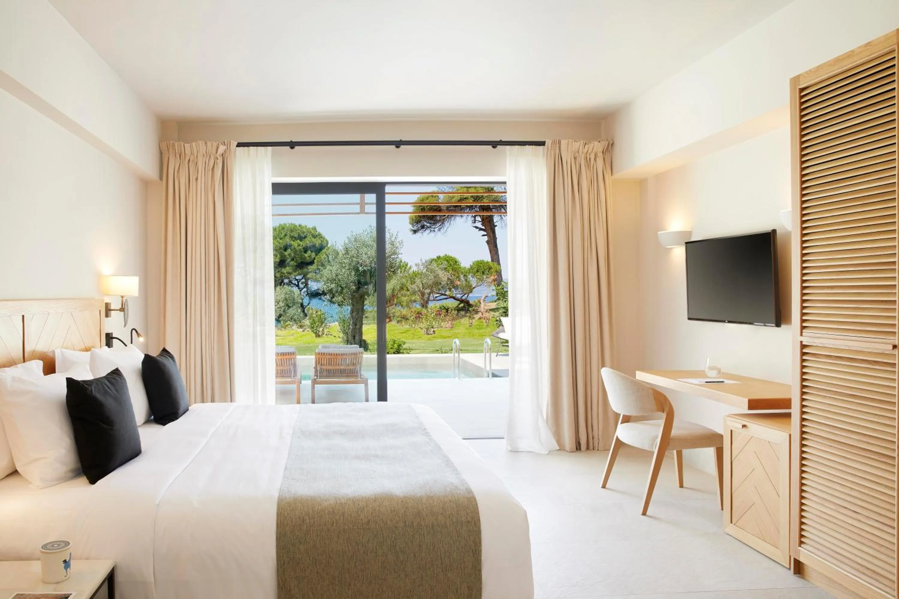 Toilet, Bed in ELIVI Skiathos