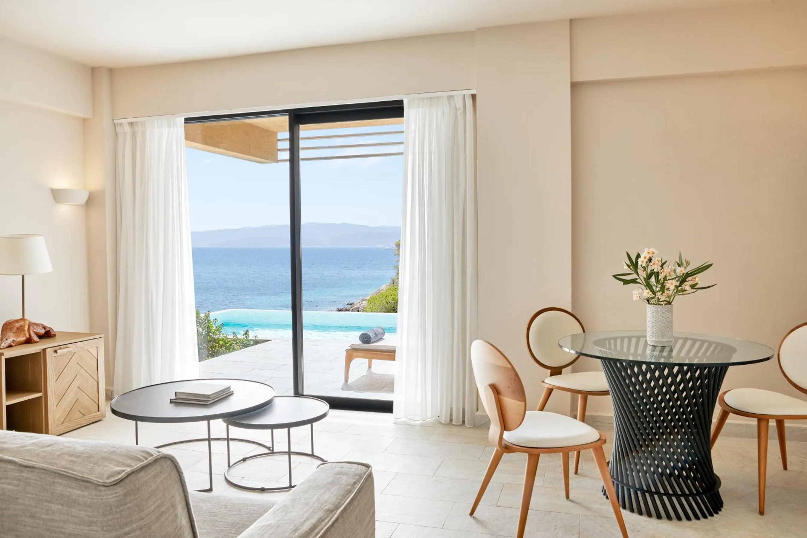 Living room in ELIVI Skiathos